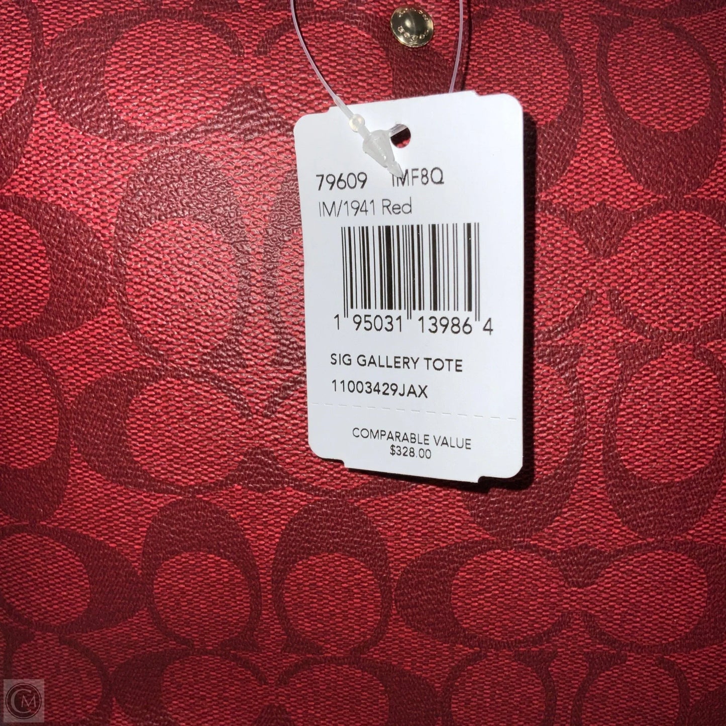 Handbag Designer By Coach, Size: Large