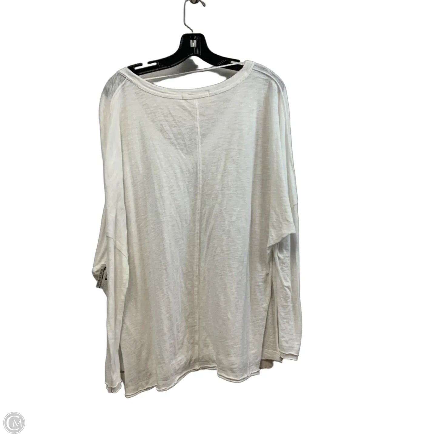 Top Long Sleeve By We The Free In White, Size: M