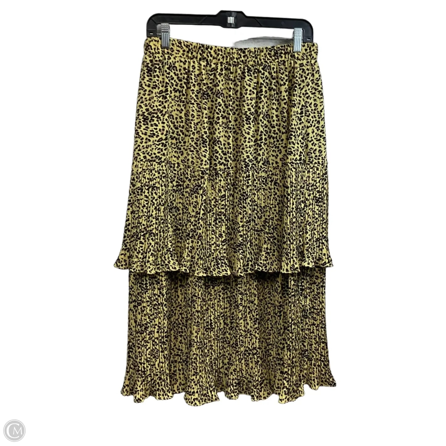 Skirt Midi By Easel In Animal Print, Size: L