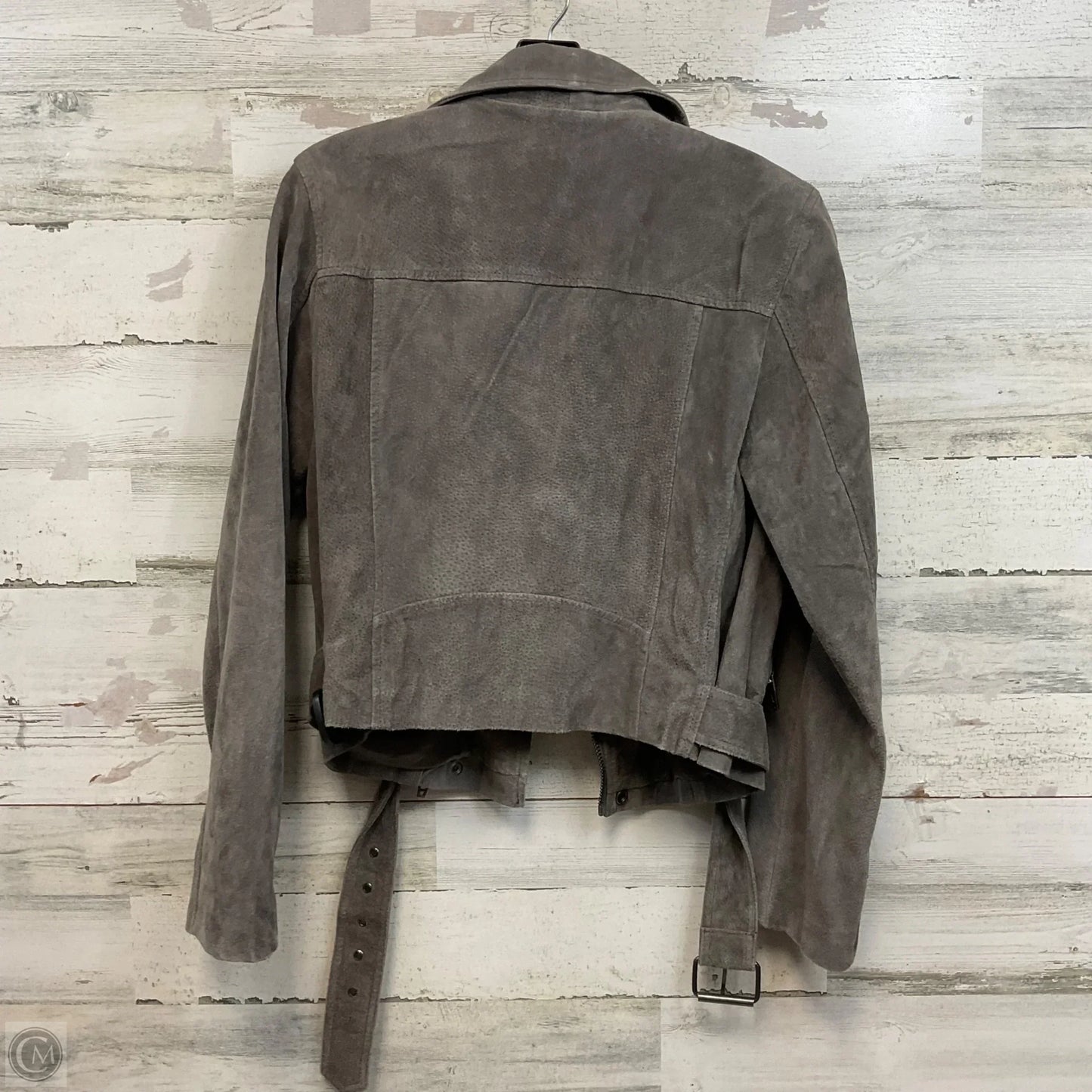 Jacket Moto Leather By Blanknyc In Grey, Size: L