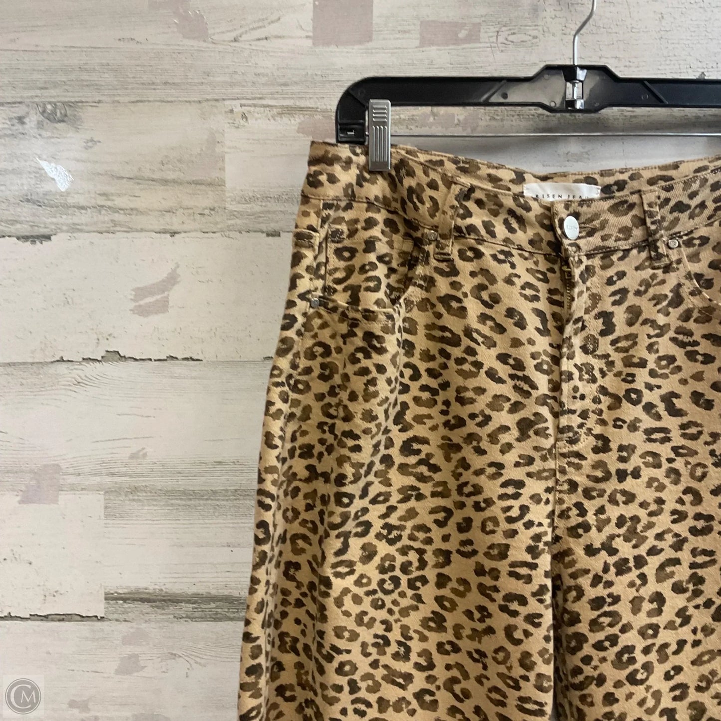 Jeans Wide Leg By Risen In Animal Print, Size: 6