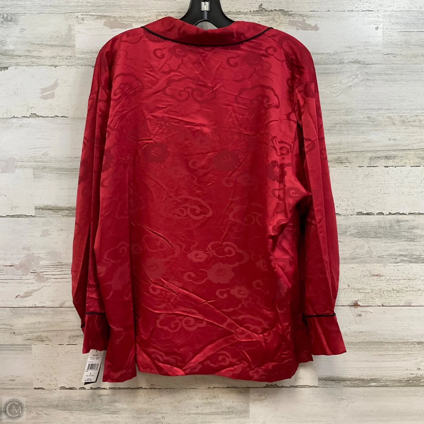 Pajamas 2pc By Natori In Red, Size: L