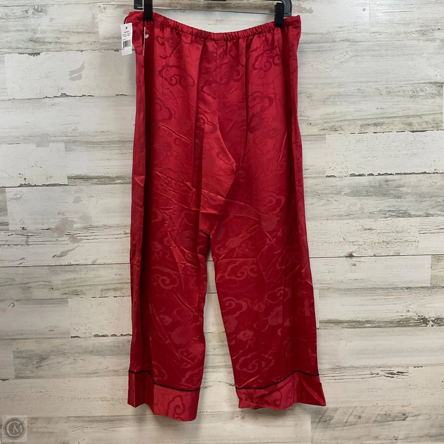 Pajamas 2pc By Natori In Red, Size: L