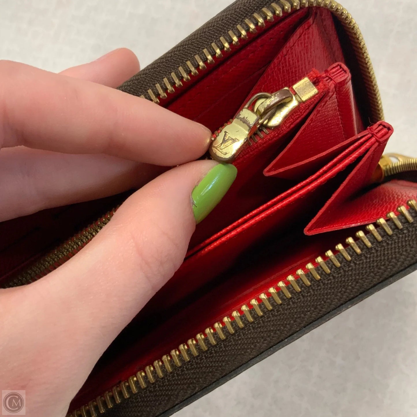 Wallet Luxury Designer By Louis Vuitton, Size: Large