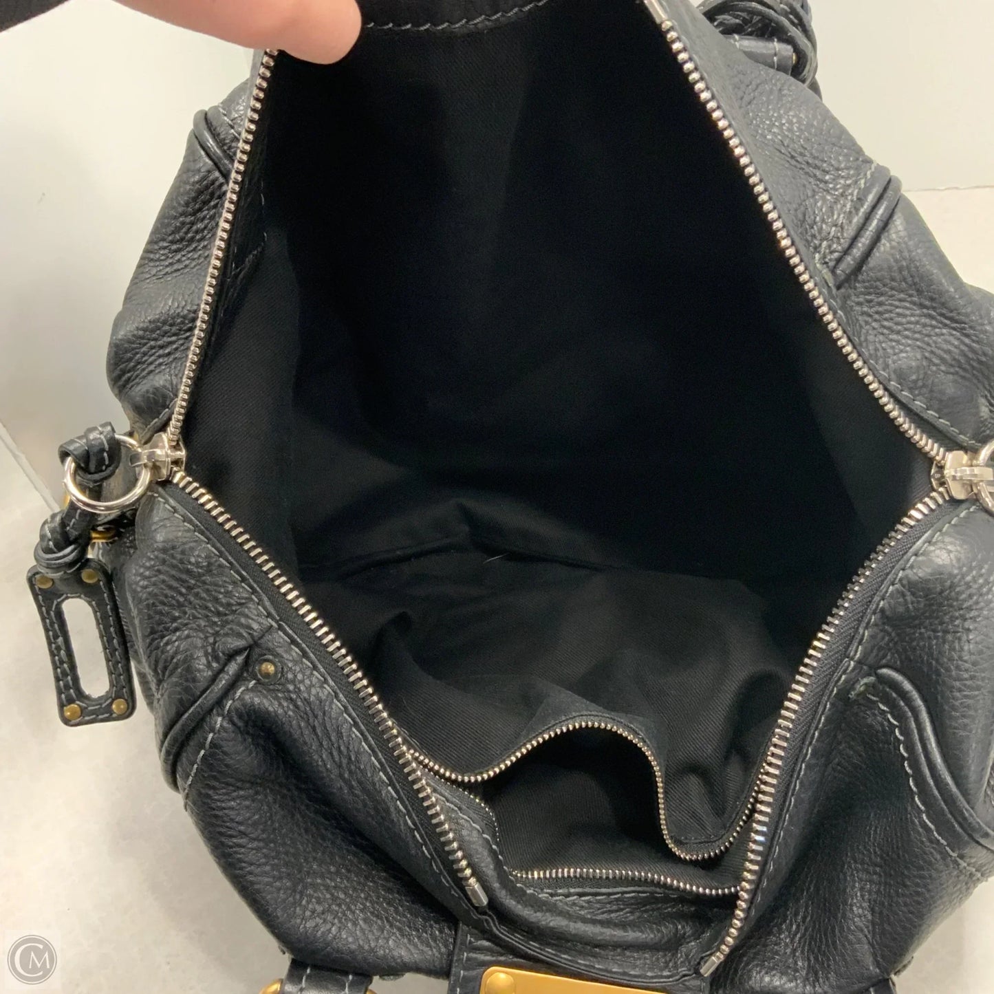 Handbag Luxury Designer By Chloe, Size: Large