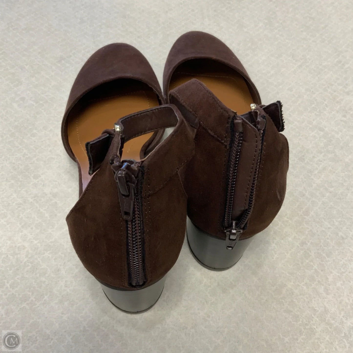 Shoes Heels Block By Style And Company In Brown, Size: 11