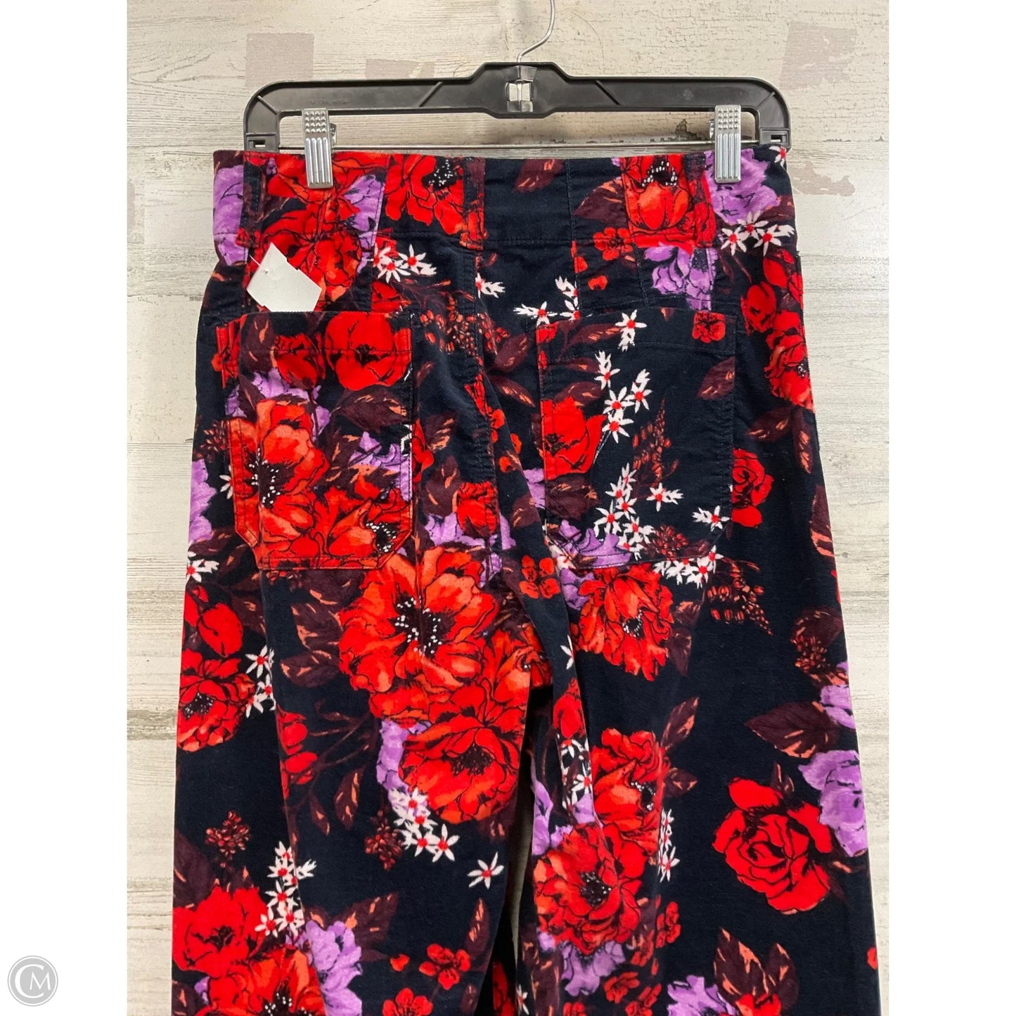 Pants Wide Leg By Maeve In Red, Size: 8