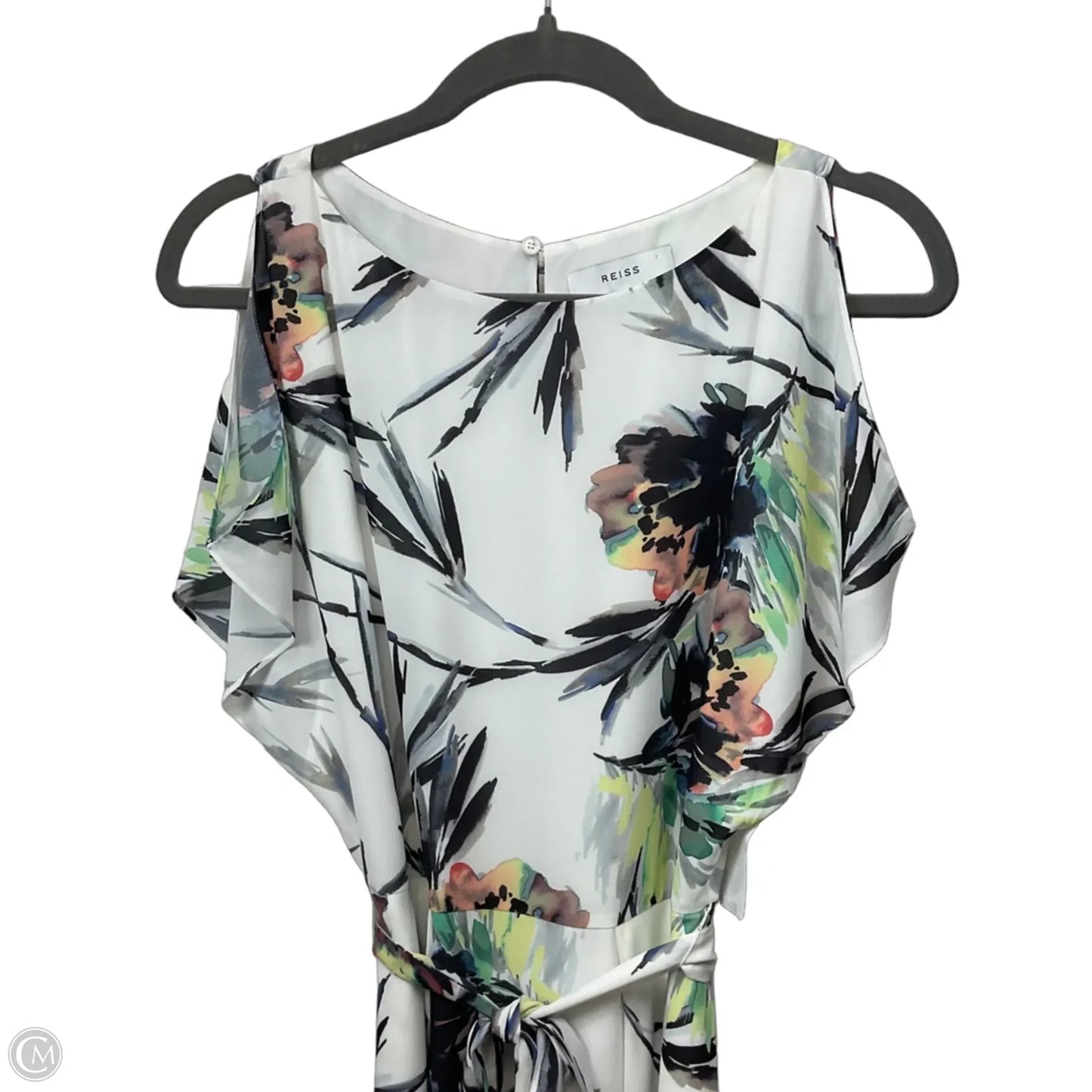 Dress Party Long By Reiss In White, Size: S