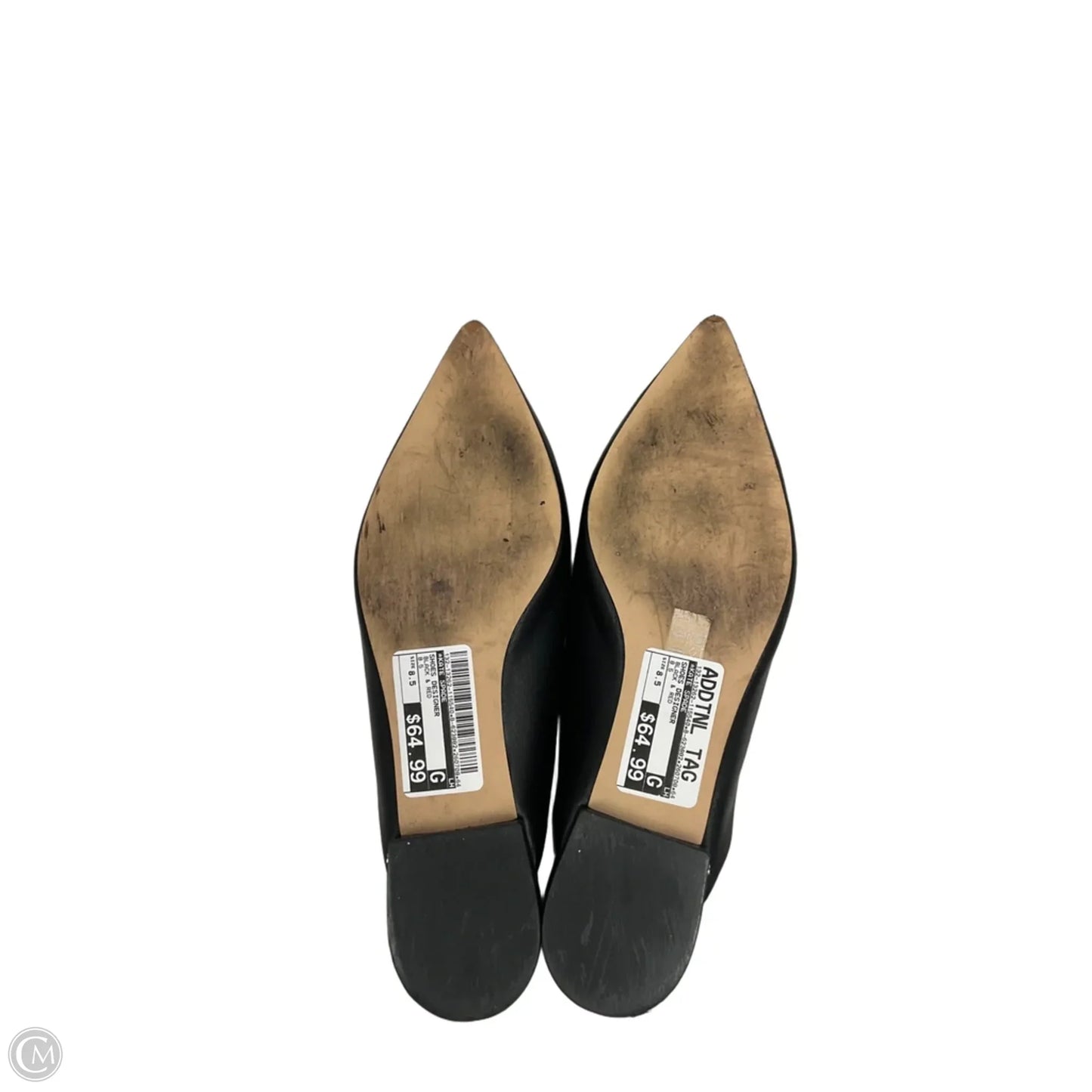 Shoes Designer By Kate Spade In Black & Red, Size: 8.5