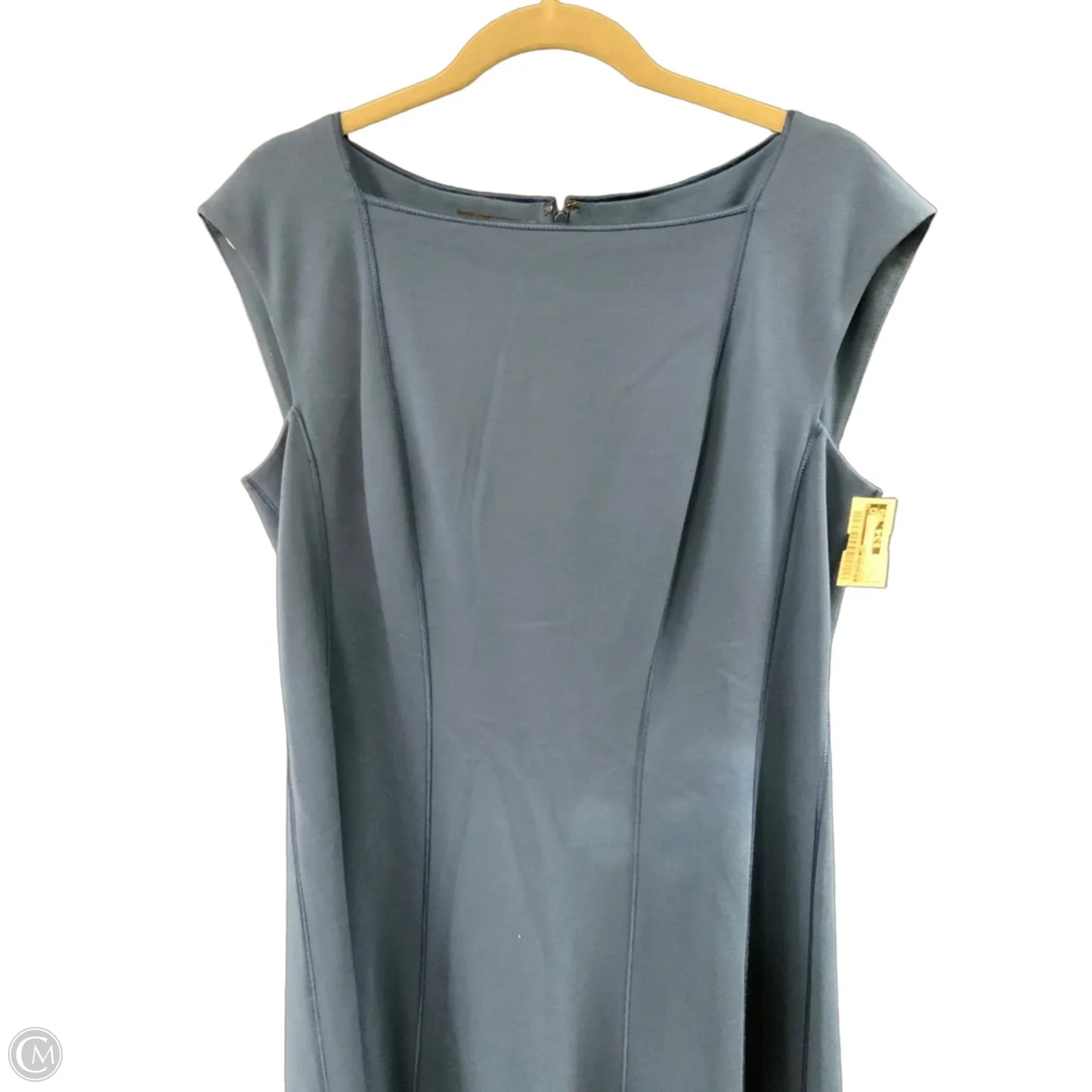 Dress Designer By Lafayette 148 In Blue, Size: L