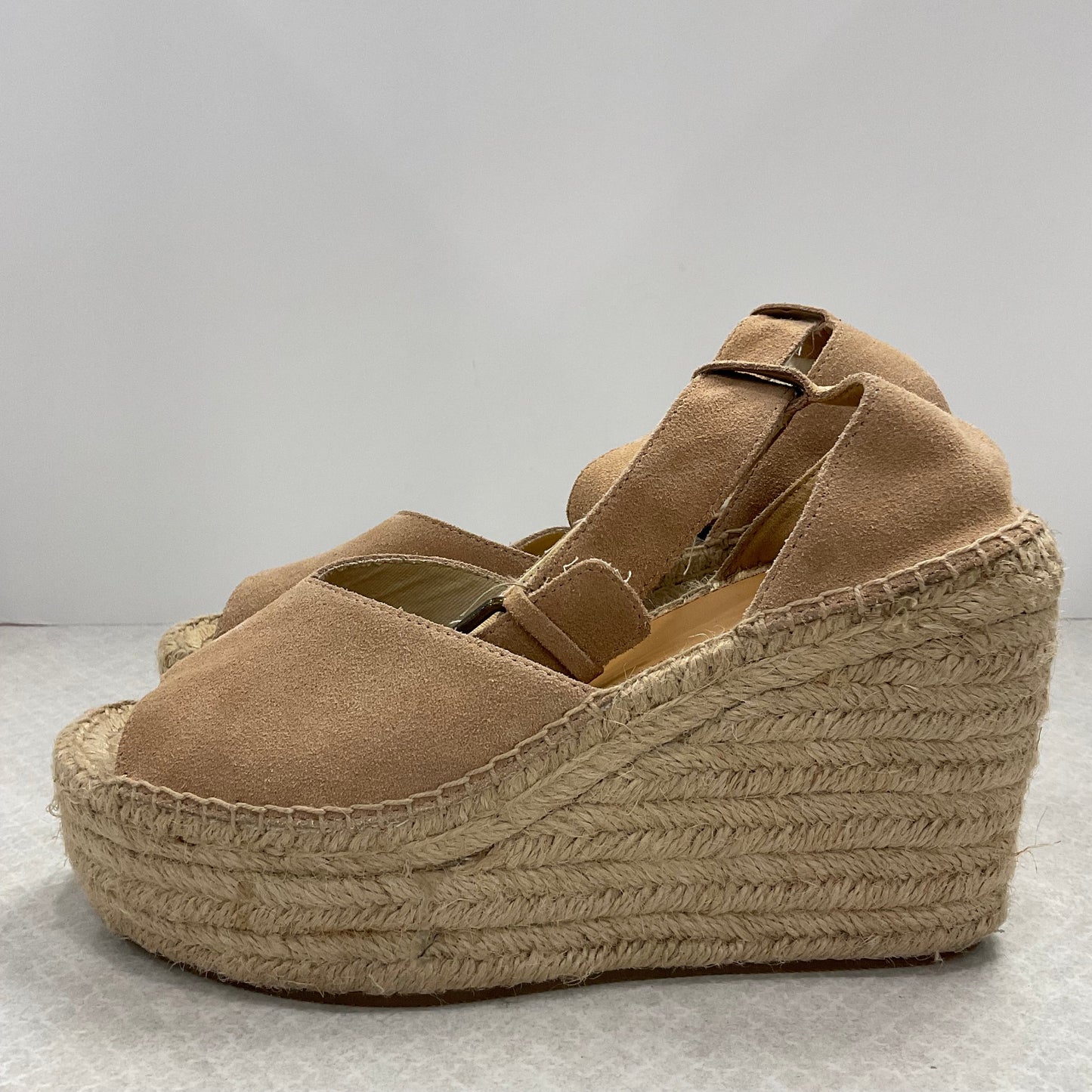 Sandals Heels Wedge By soludos Size: 9