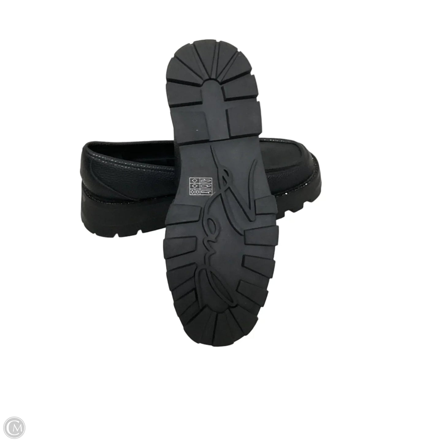 Shoes Designer By Karl Lagerfeld In Black, Size: 8