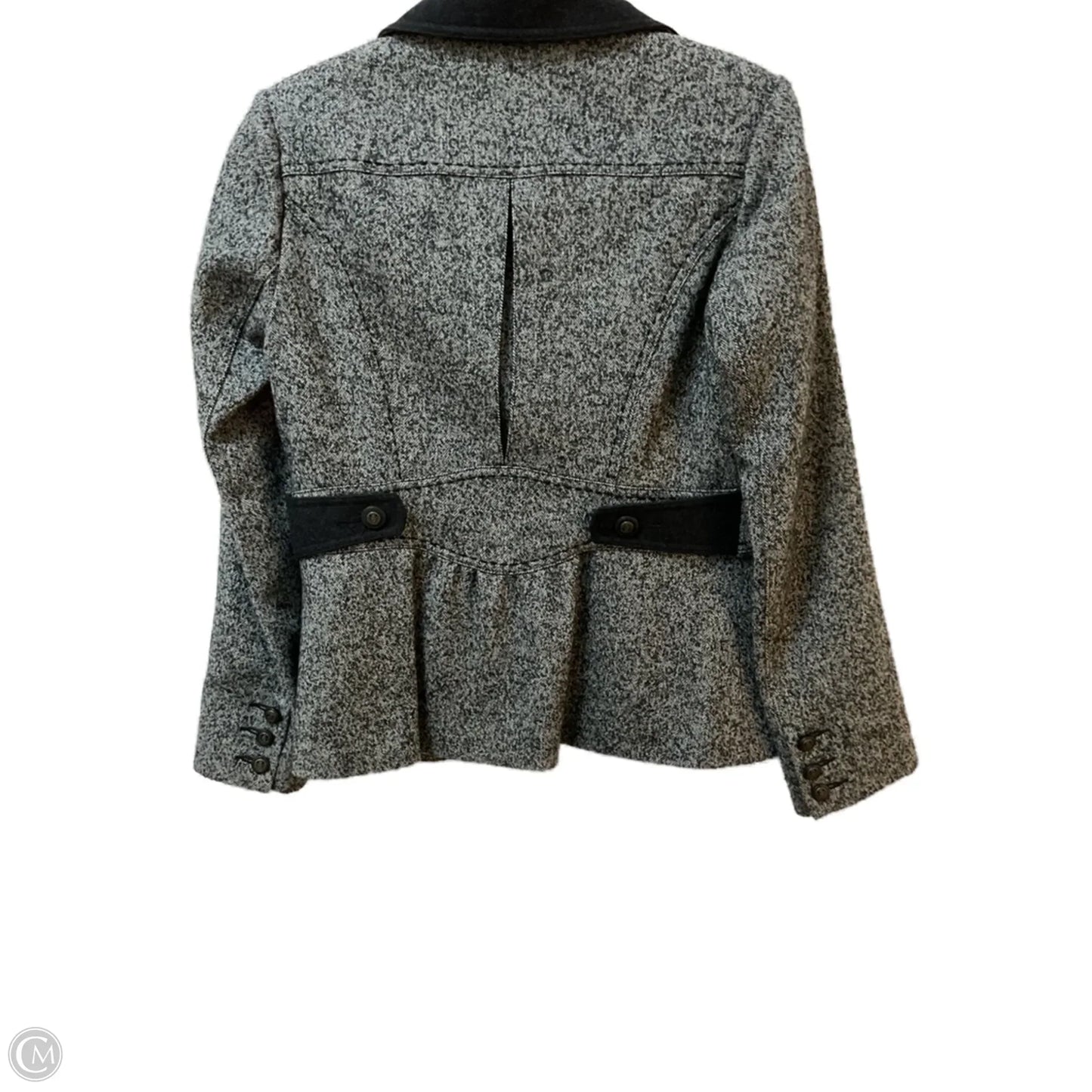 Blazer By Cabi In Black & Grey, Size: S