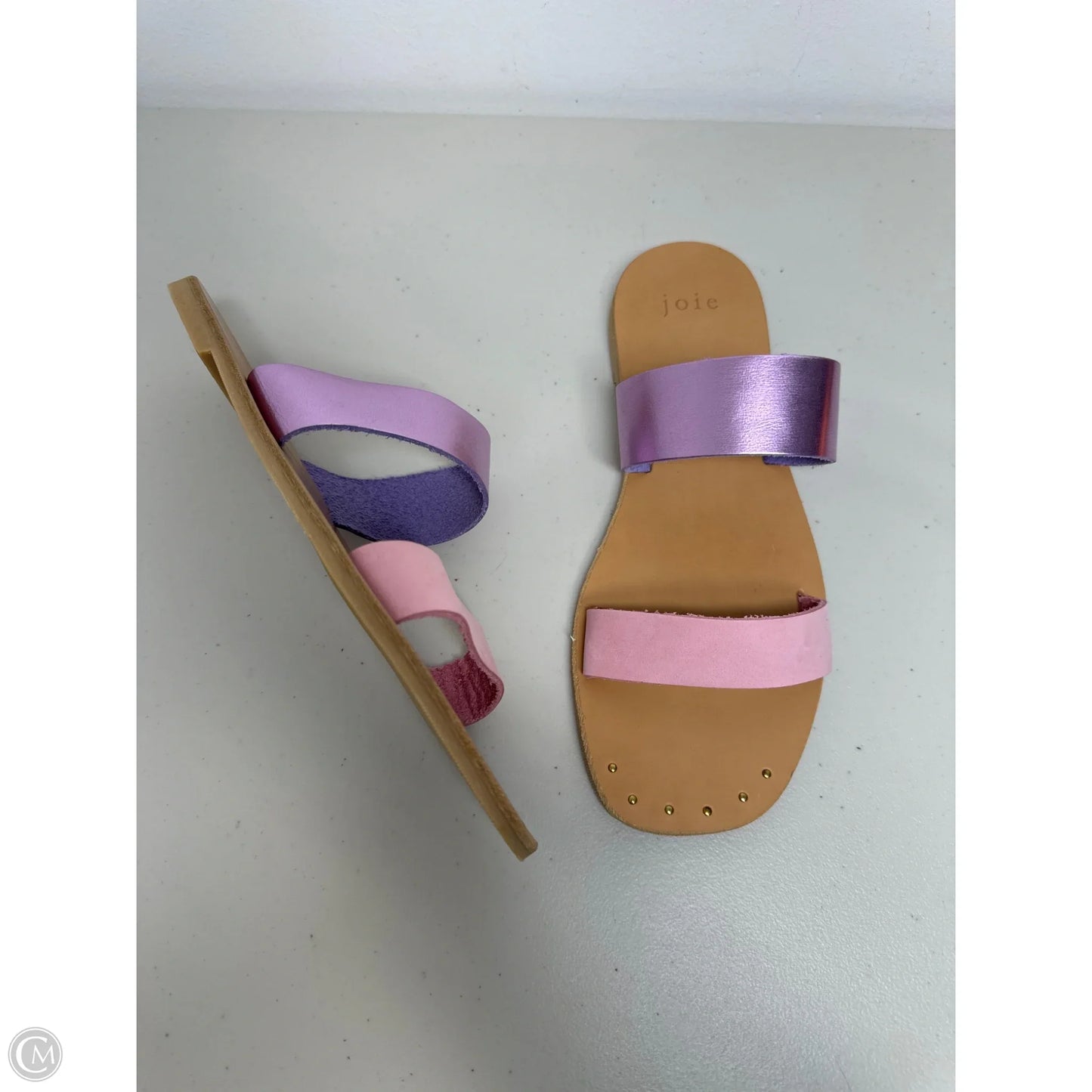 Sandals Flats By Joie In Pink, Size: 8.5