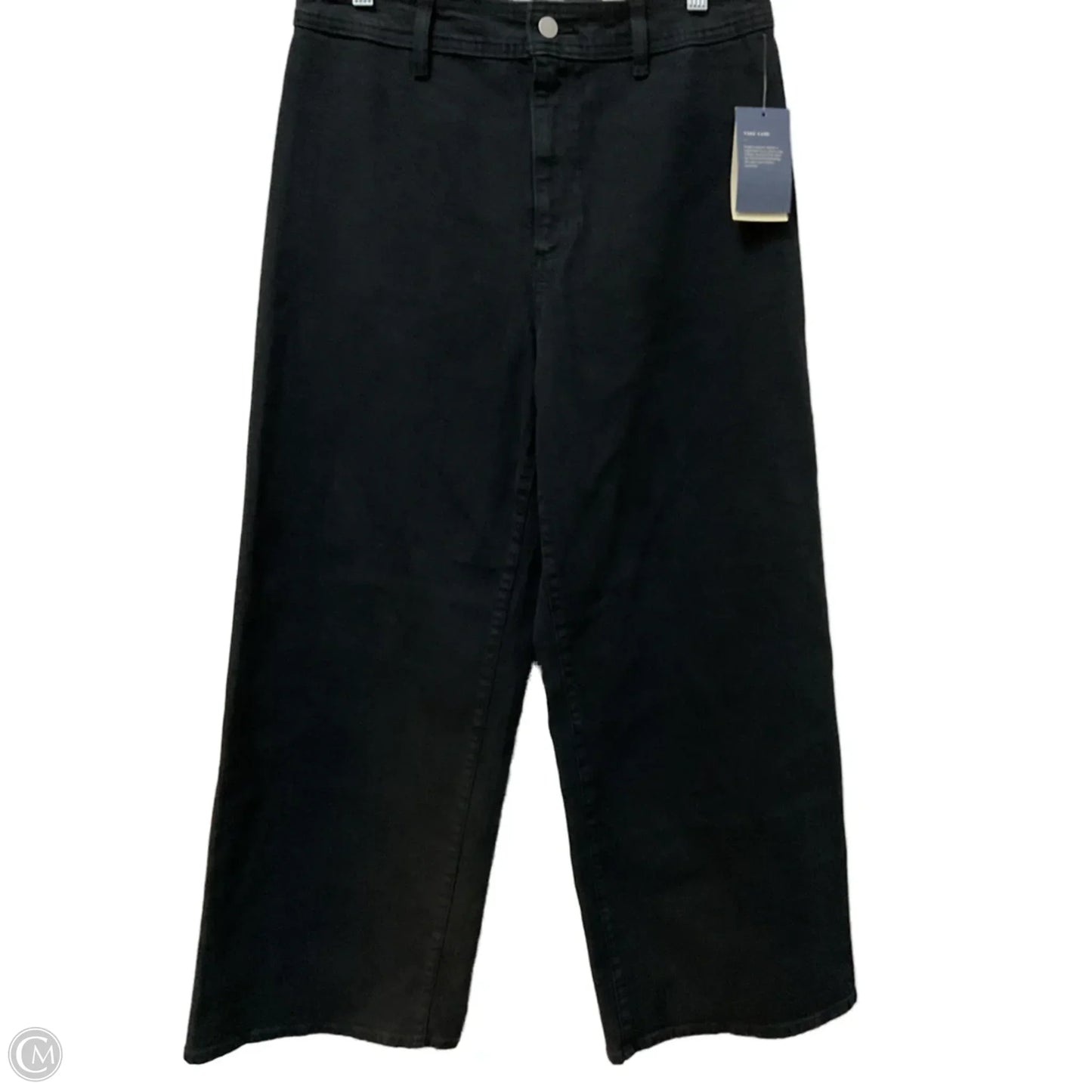 Jeans Wide Leg By Universal Thread In Black Denim, Size: 10