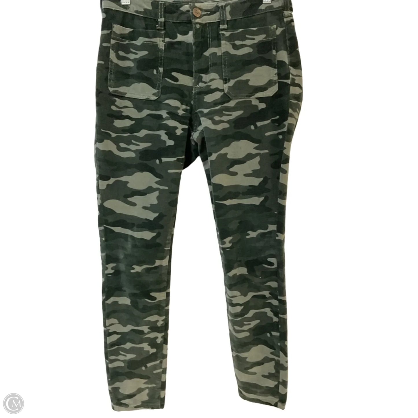 Pants Corduroy By Pilcro In Camouflage Print, Size: 6