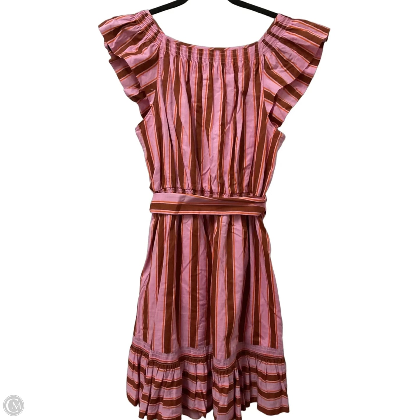 Dress Designer By Kate Spade In Striped Pattern, Size: M