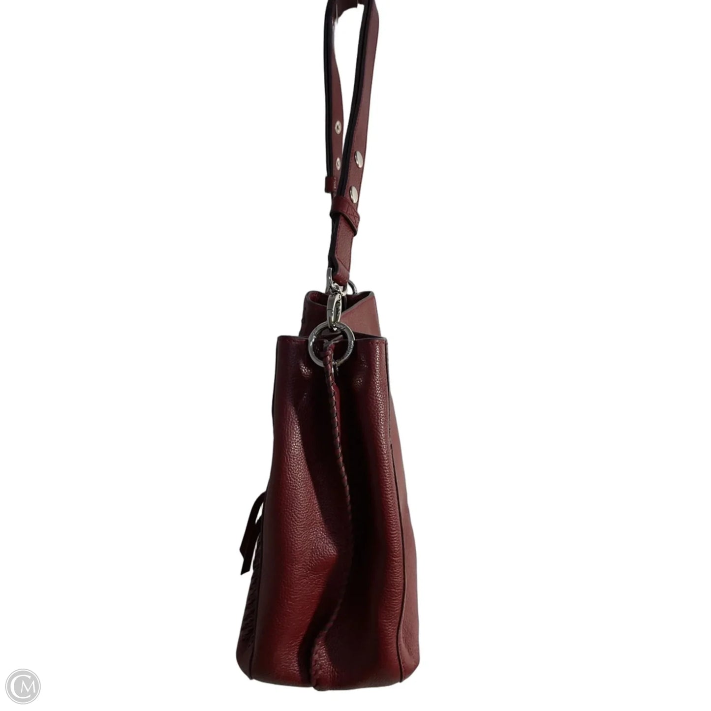 Handbag Leather By Brighton, Size: Large