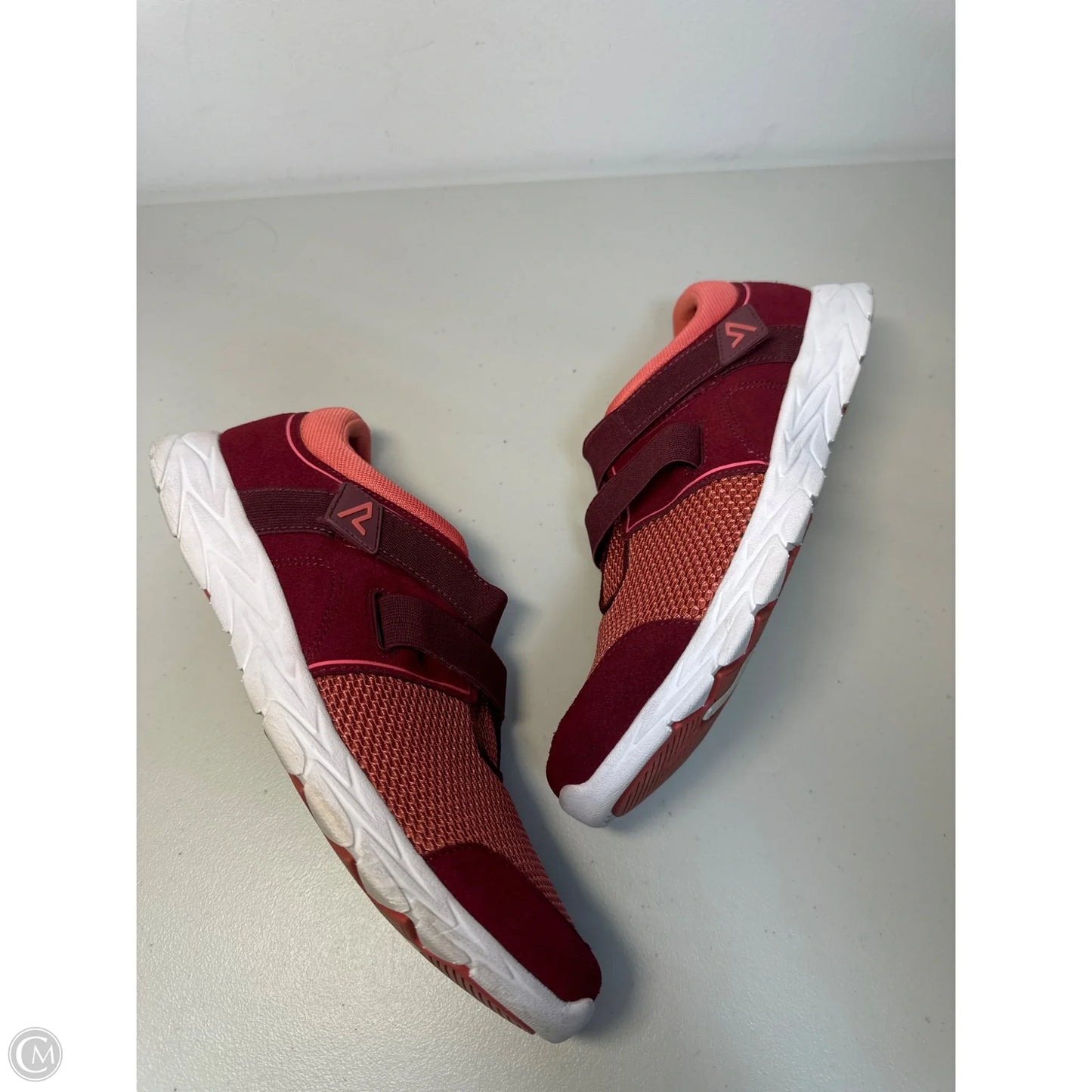 Shoes Athletic By Vionic In Maroon, Size: 10