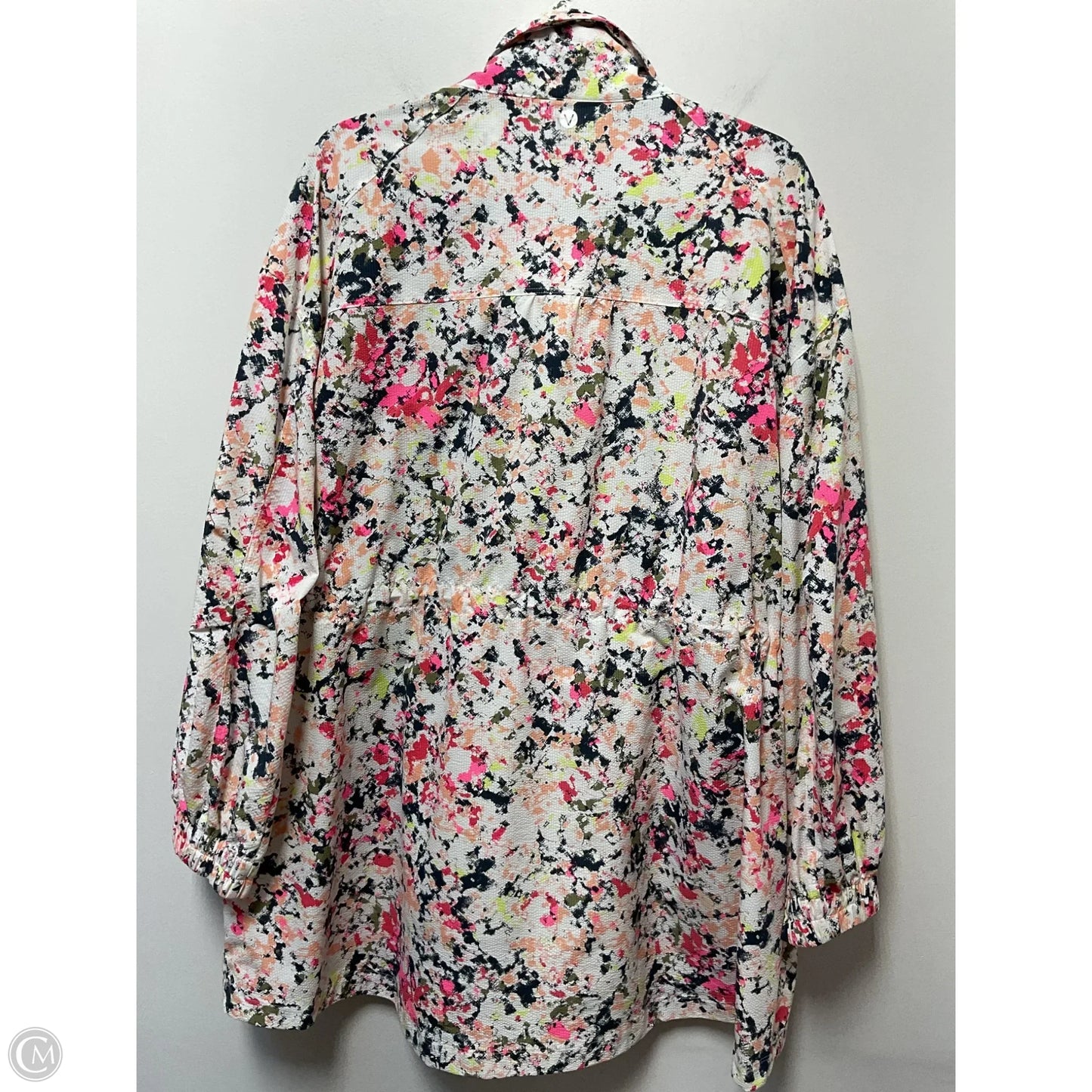 Jacket Other By Livi Active In Pink & Yellow, Size: Xl