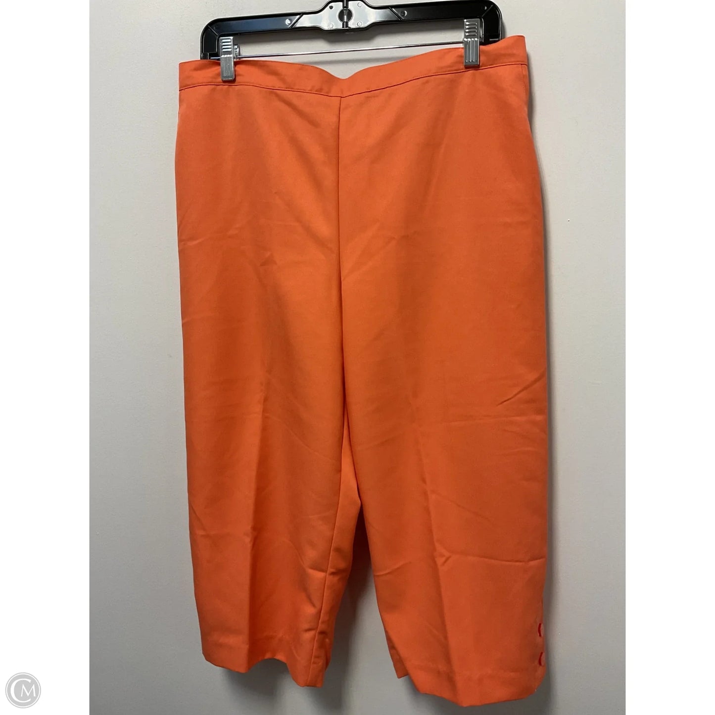 Capris By Alfred Dunner In Orange, Size: 14