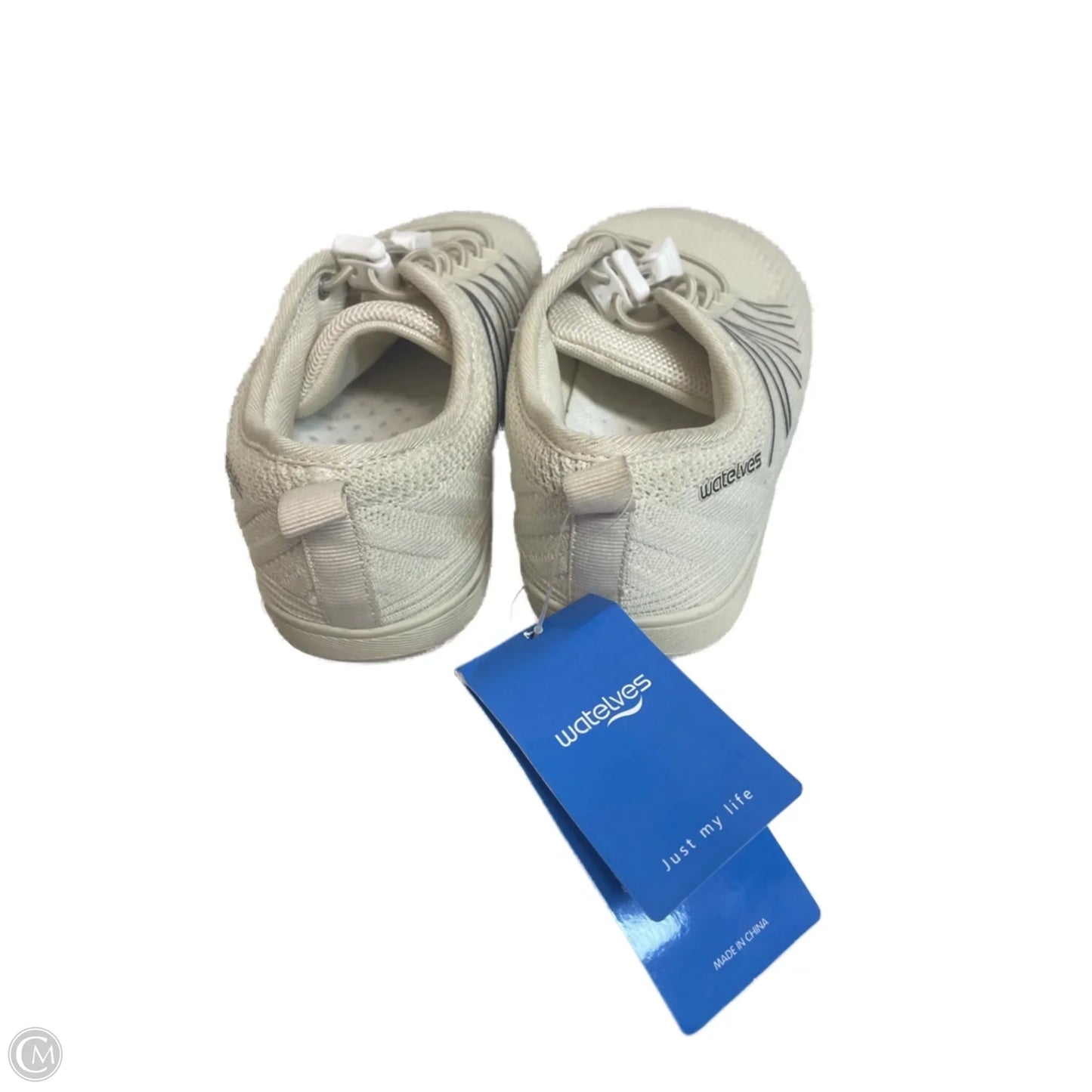 Shoes Sneakers By Clothes Mentor In Beige, Size: 6.5