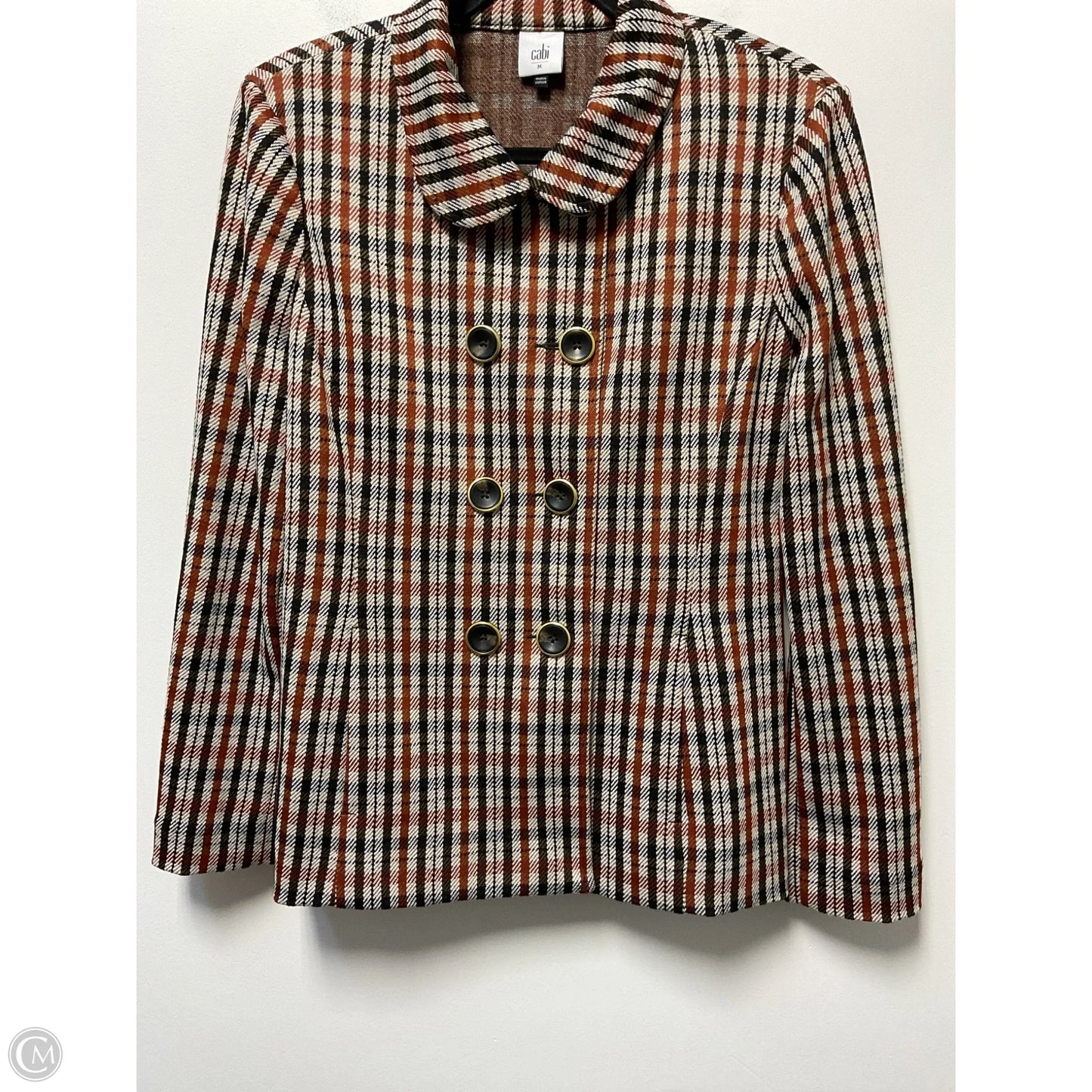 Jacket Other By Cabi In Plaid Pattern, Size: M