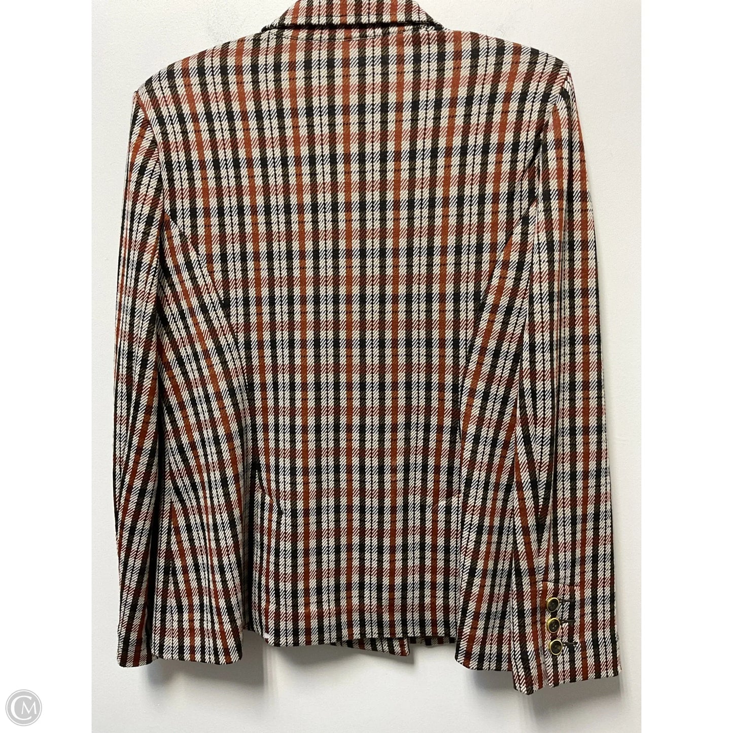 Jacket Other By Cabi In Plaid Pattern, Size: M