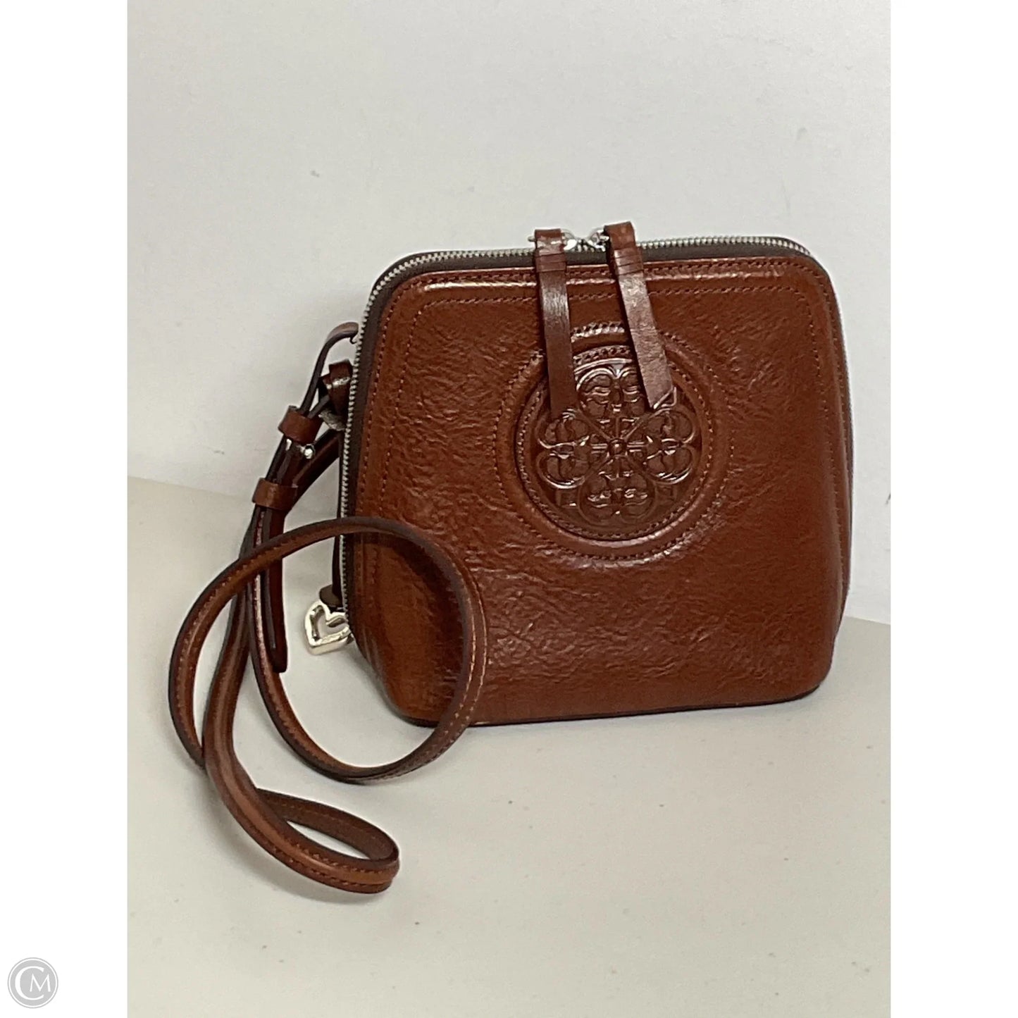 Crossbody Leather By Brighton, Size: Small