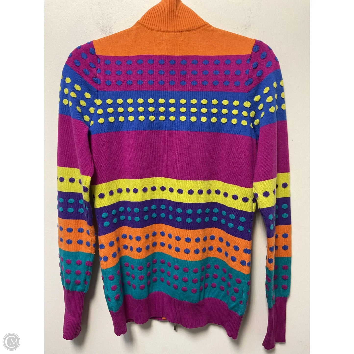 Sweater Cardigan By Cmc In Multi-colored, Size: S