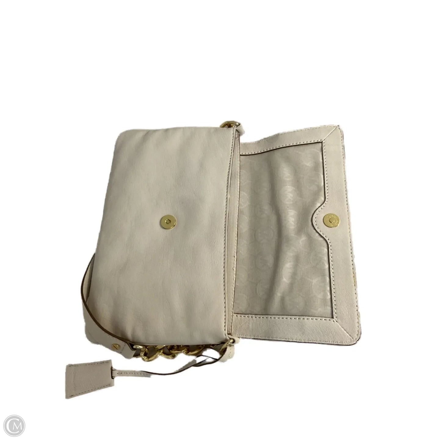 Handbag Leather By Michael By Michael Kors, Size: Medium