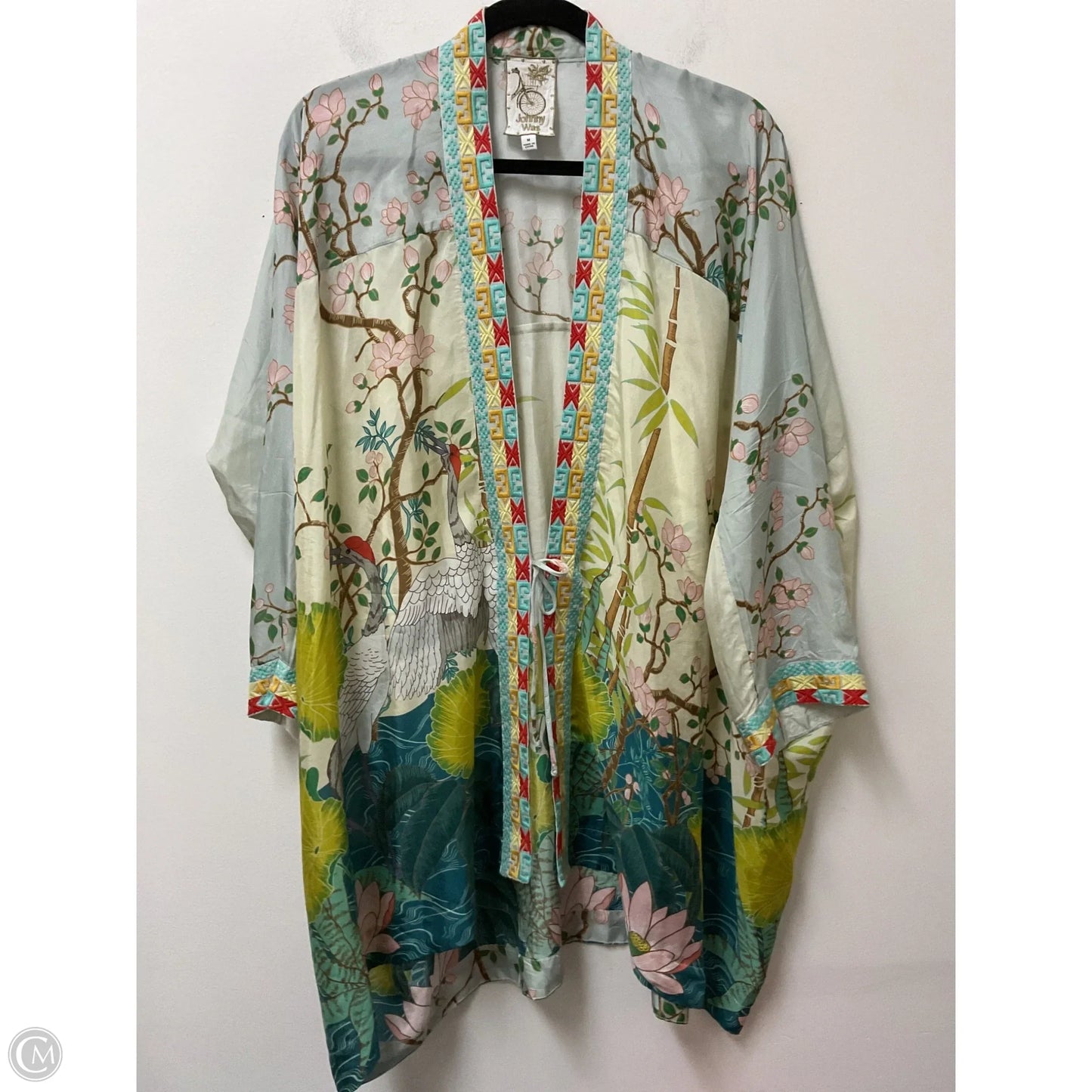 Kimono By Johnny Was In Floral Print, Size: M