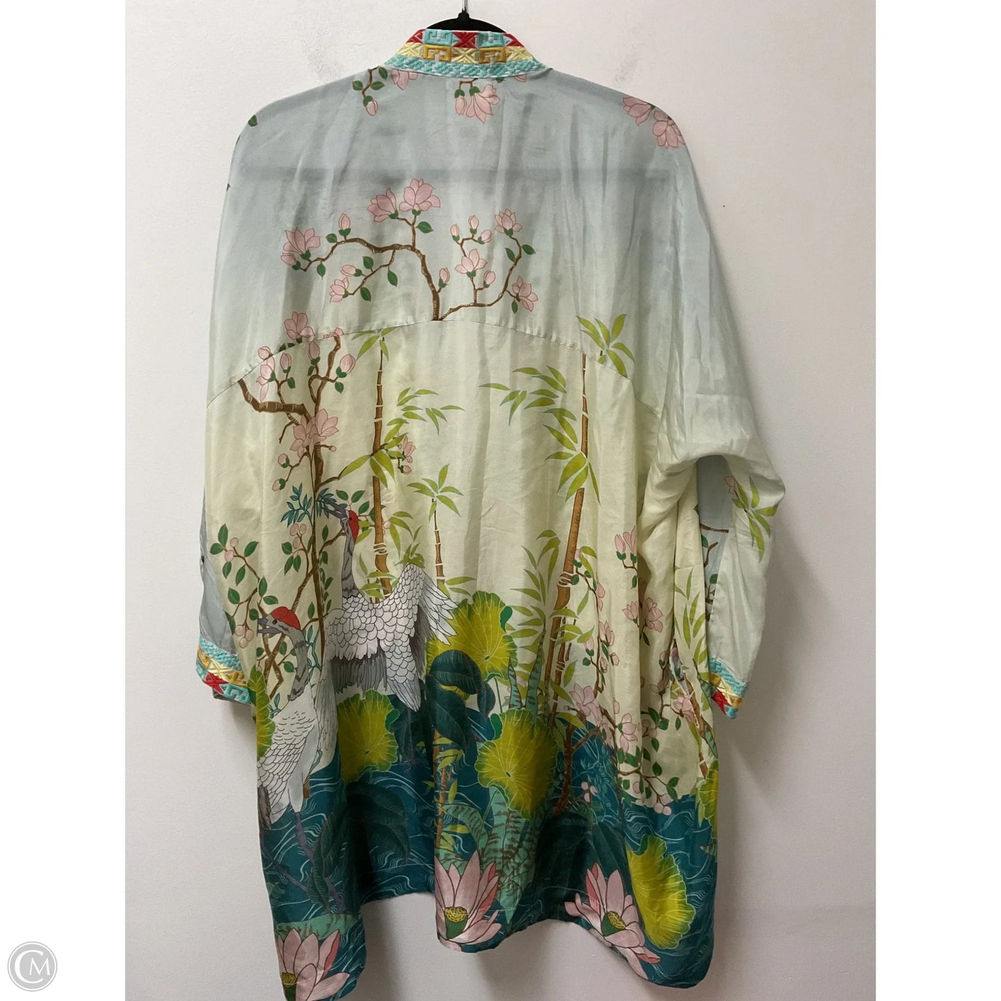 Kimono By Johnny Was In Floral Print, Size: M
