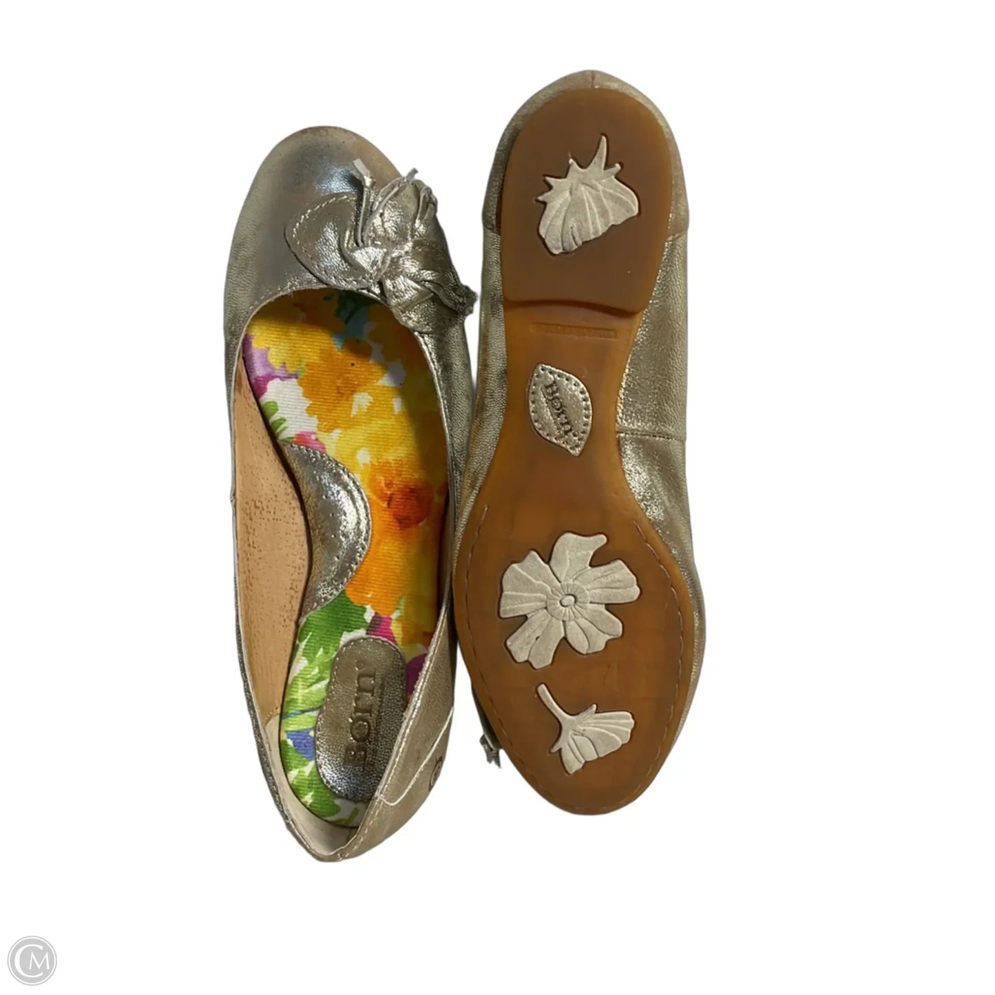 Shoes Flats By Born In Gold, Size: 7