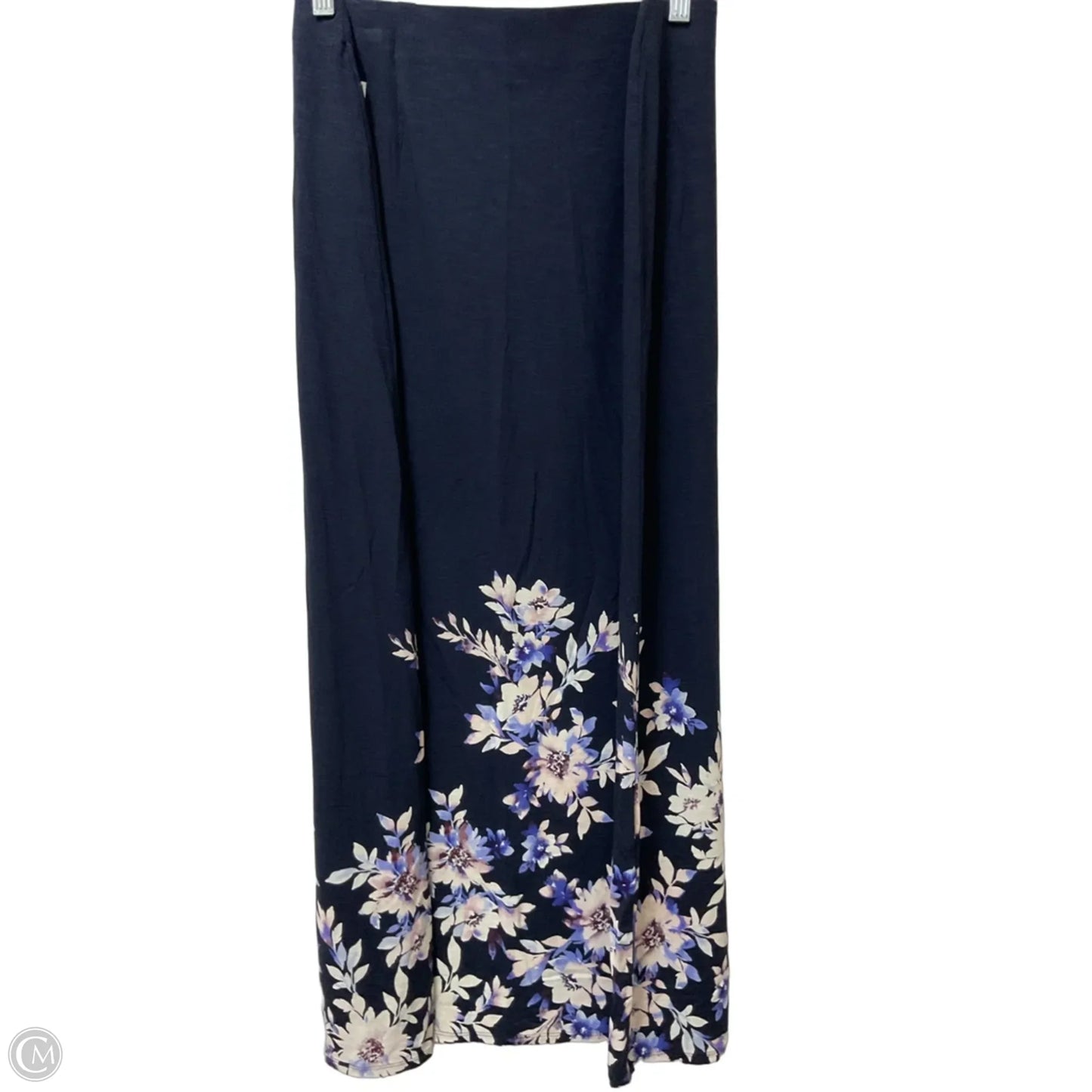 Skirt Maxi By J. Jill In Blue & Pink, Size: L