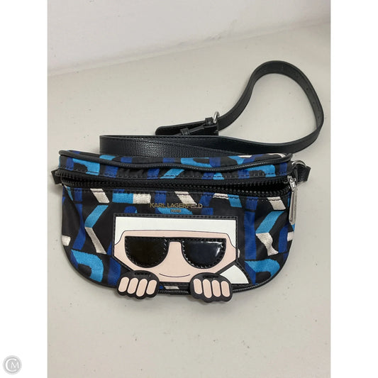 Belt Bag Designer By Karl Lagerfeld, Size: Medium