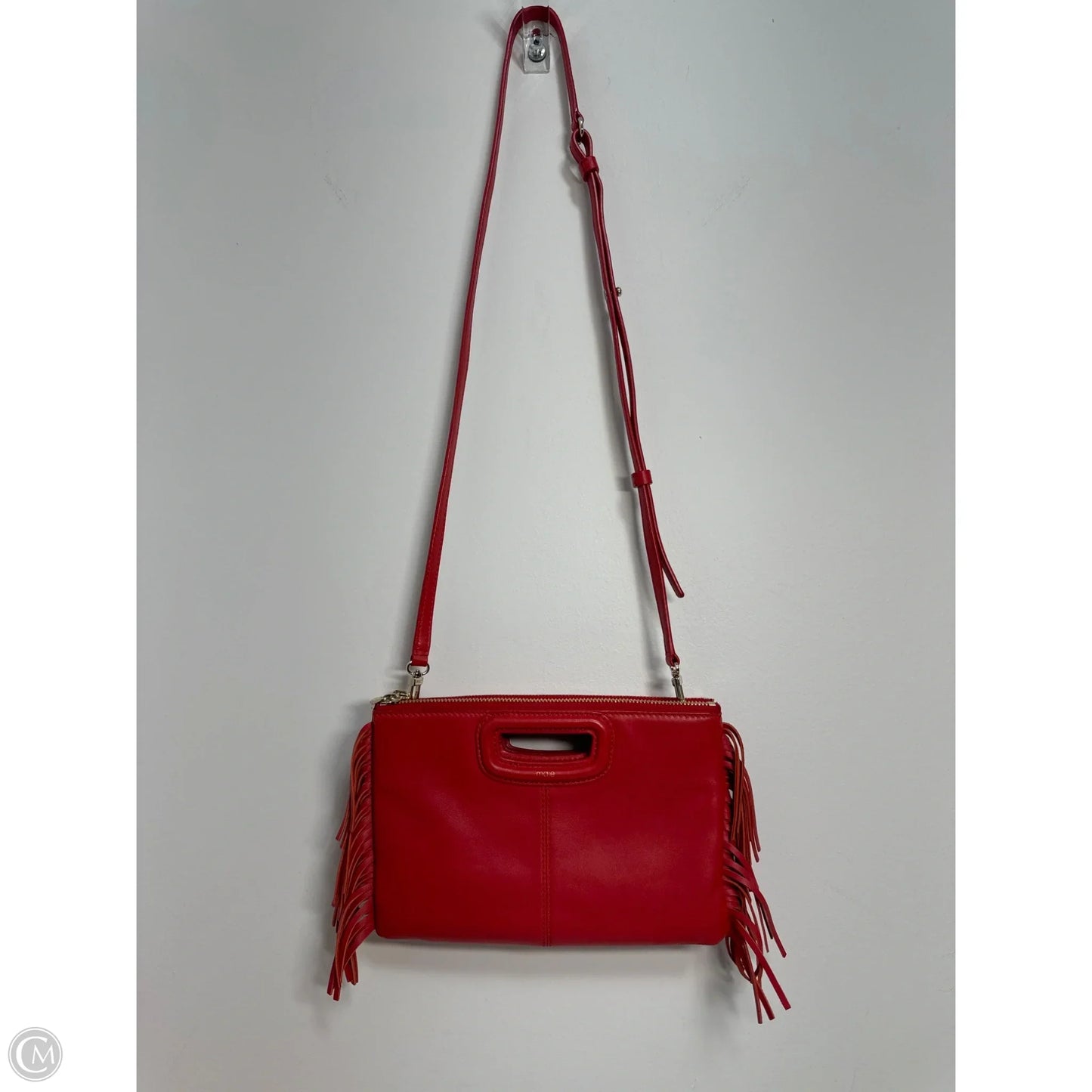 Handbag Leather By Cma, Size: Small