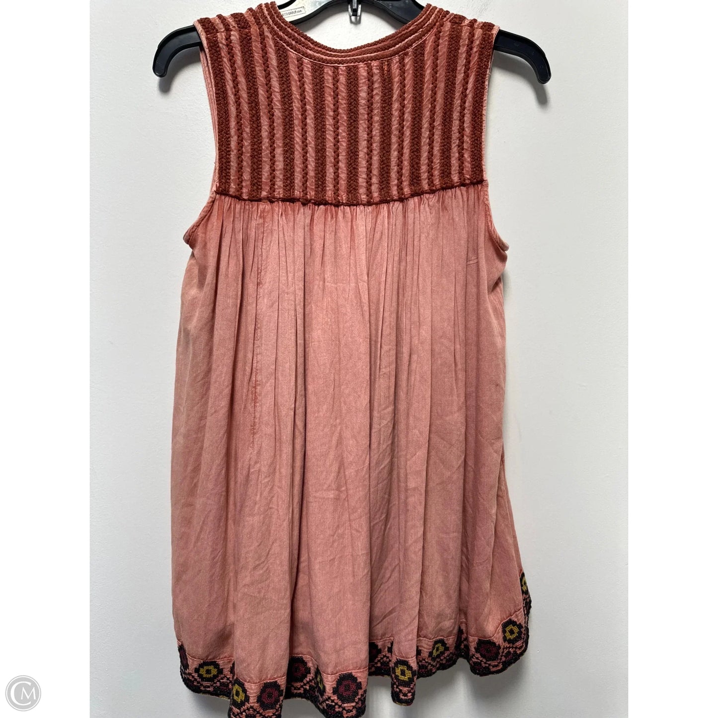 Top Sleeveless By Rachel Zoe In Coral, Size: S