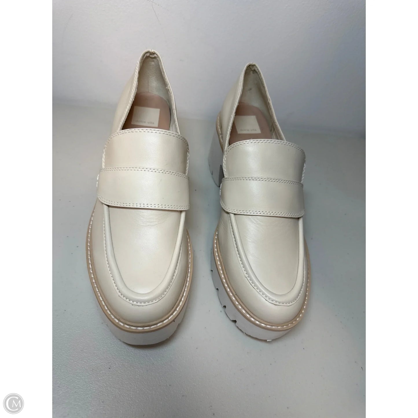 Shoes Heels Block By Dolce Vita In Beige, Size: 9.5