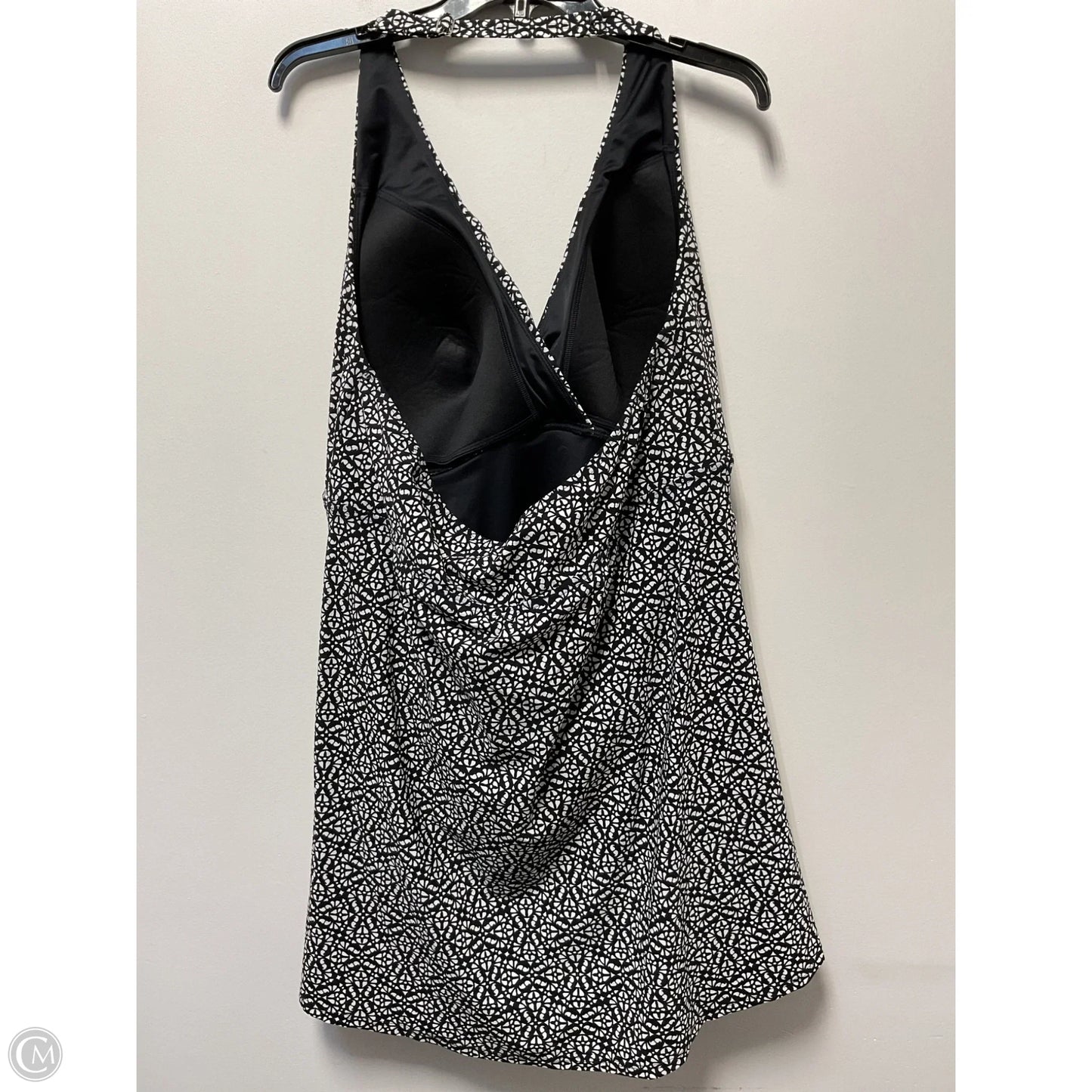 Swimsuit By L.l. Bean In Black & White, Size: 3x