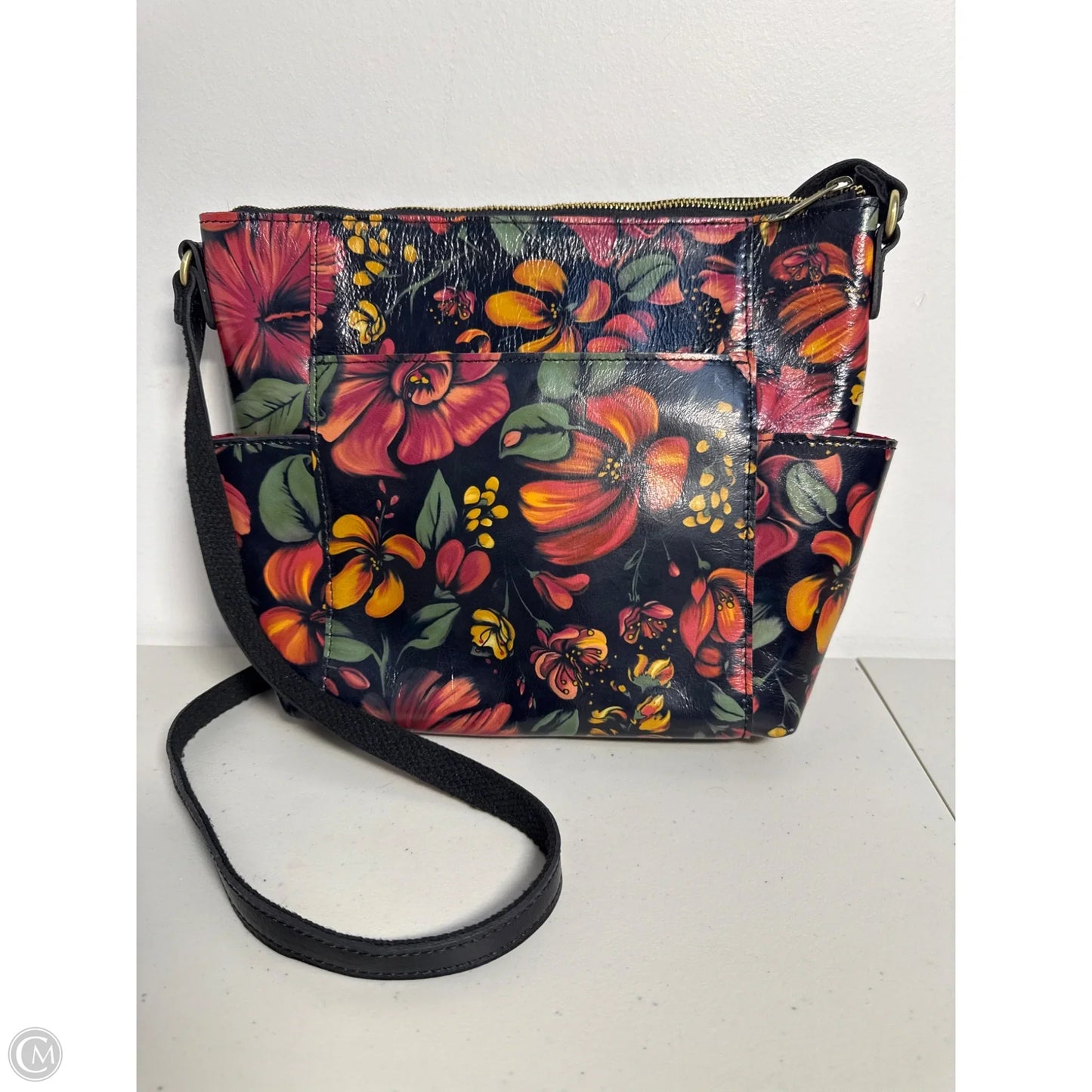 Crossbody Designer By Patricia Nash, Size: Large