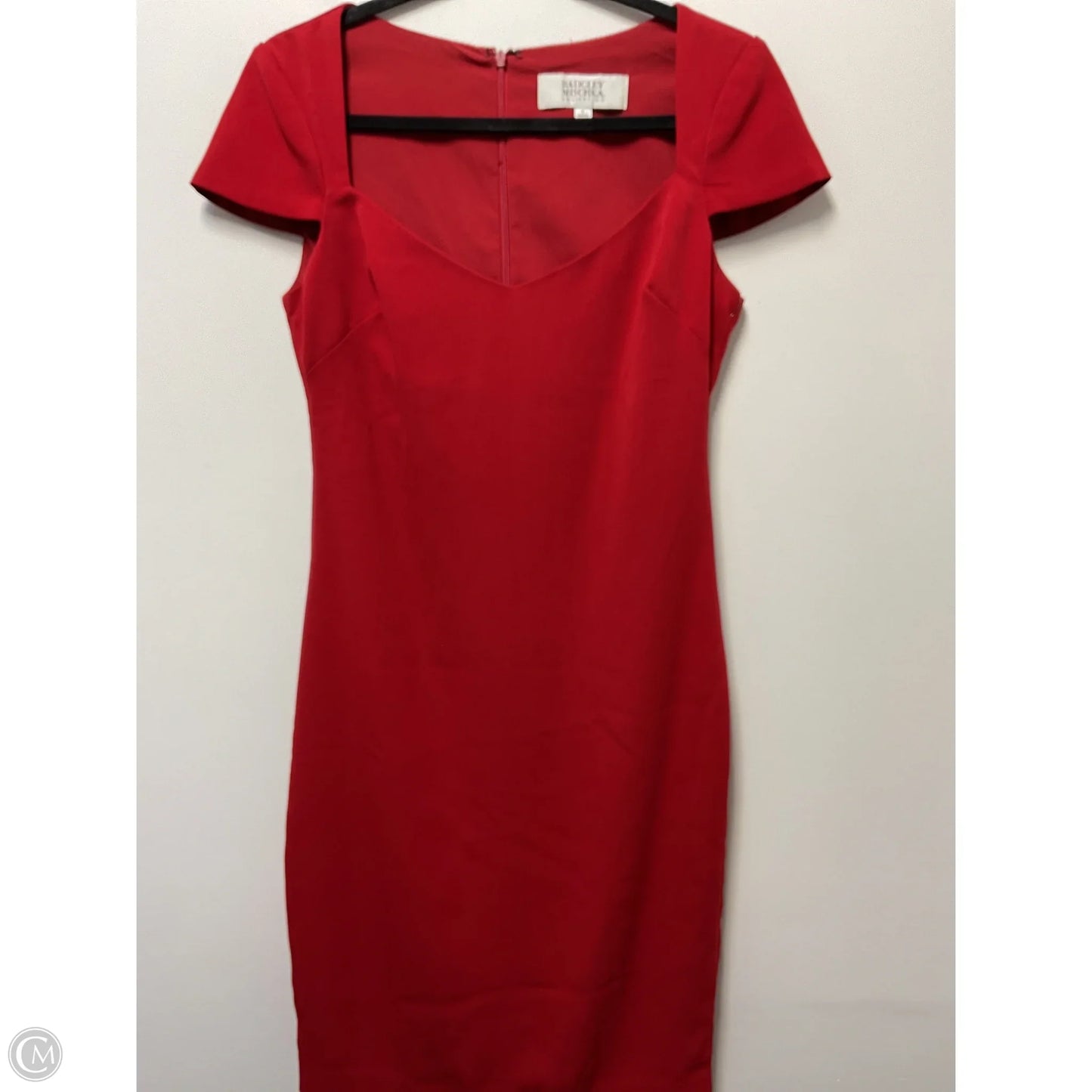 Dress Party Midi By Badgley Mischka In Red, Size: S
