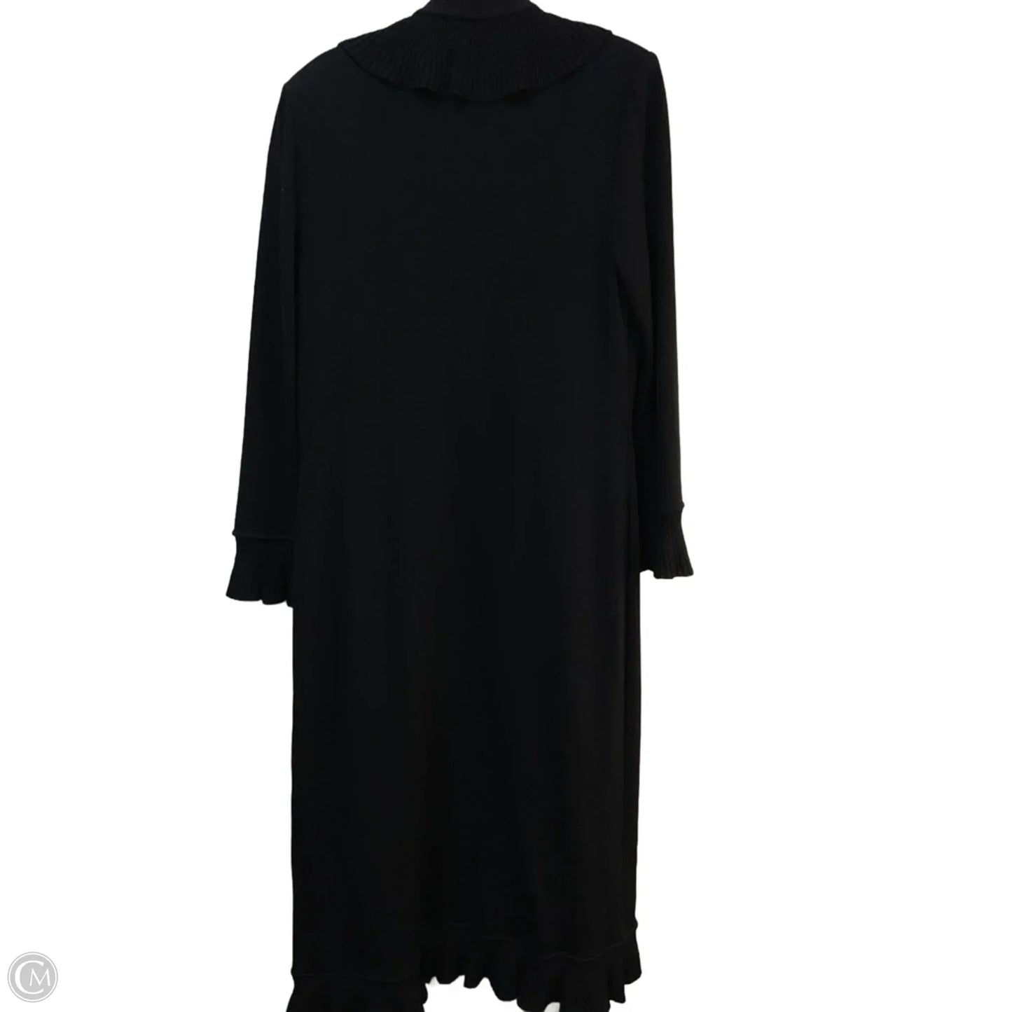 Sweater Cardigan Luxury Designer By St John Collection In Black, Size: 12