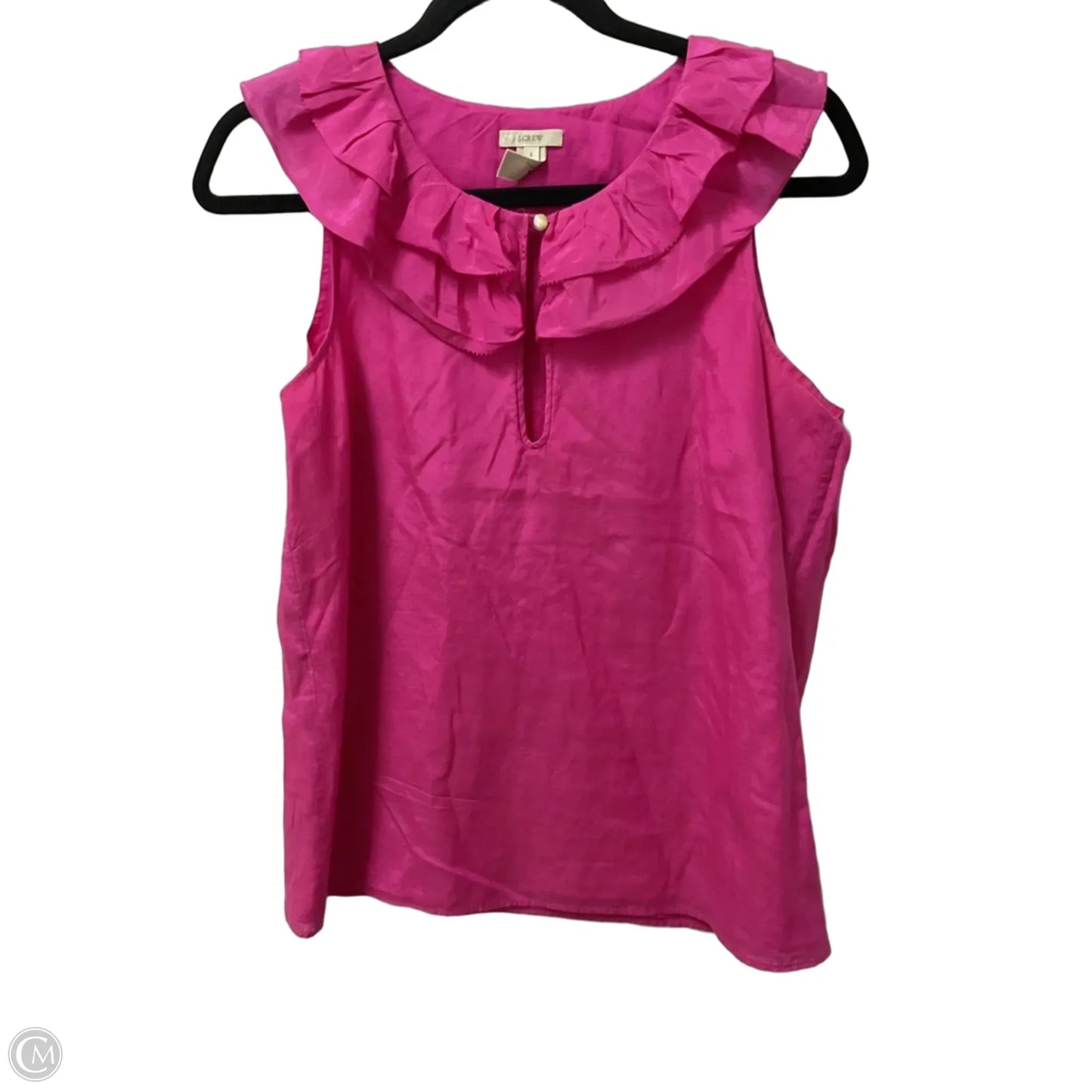 Blouse Sleeveless By J. Crew In Pink, Size: S