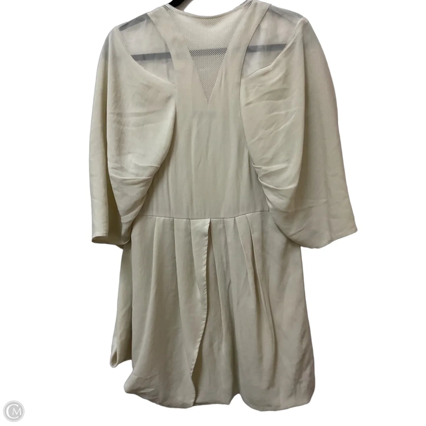 Dress Casual Short By Bcbgmaxazria In Beige, Size: M