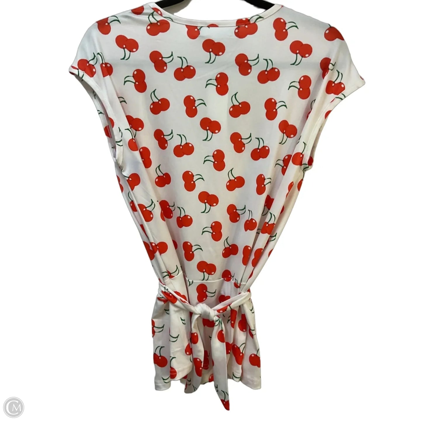 Top Short Sleeve By Lily In White, Size: S