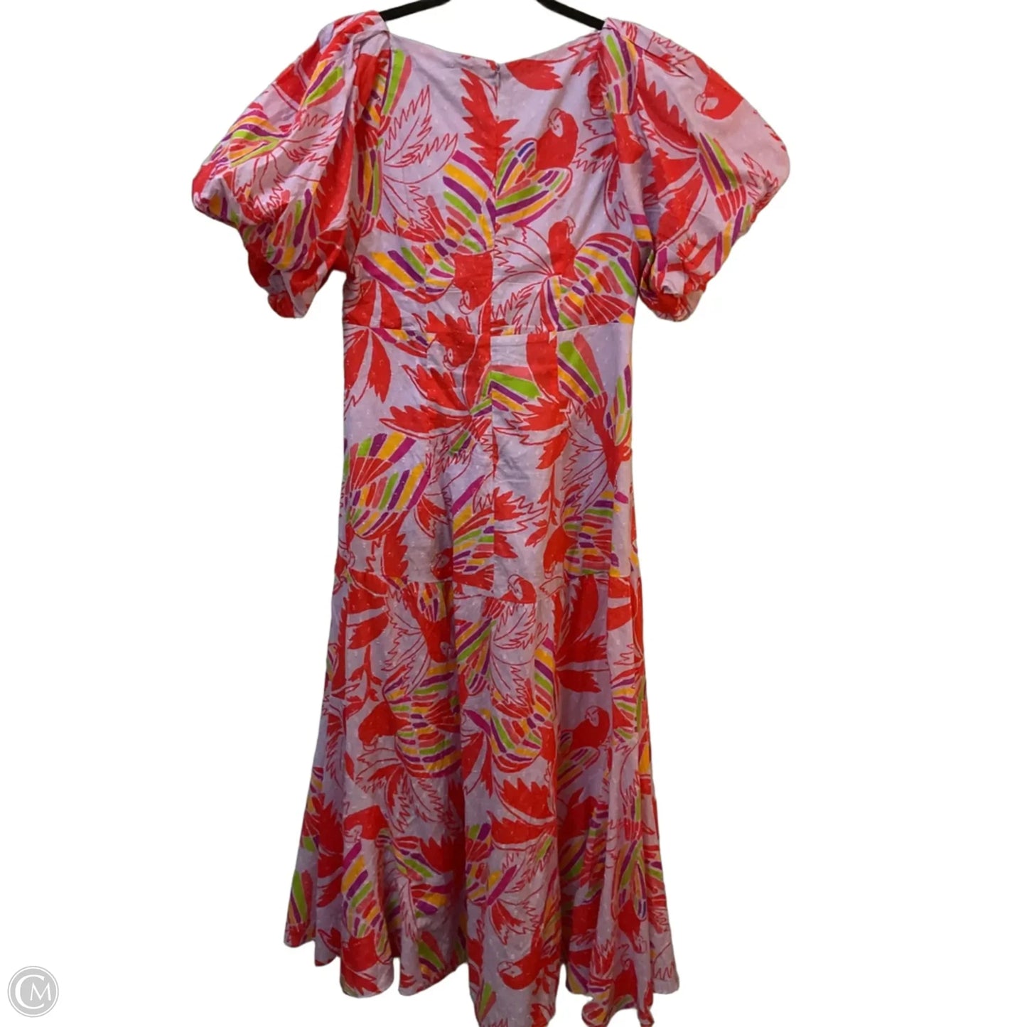 Dress Casual Midi By Farm Rio In Purple, Size: M