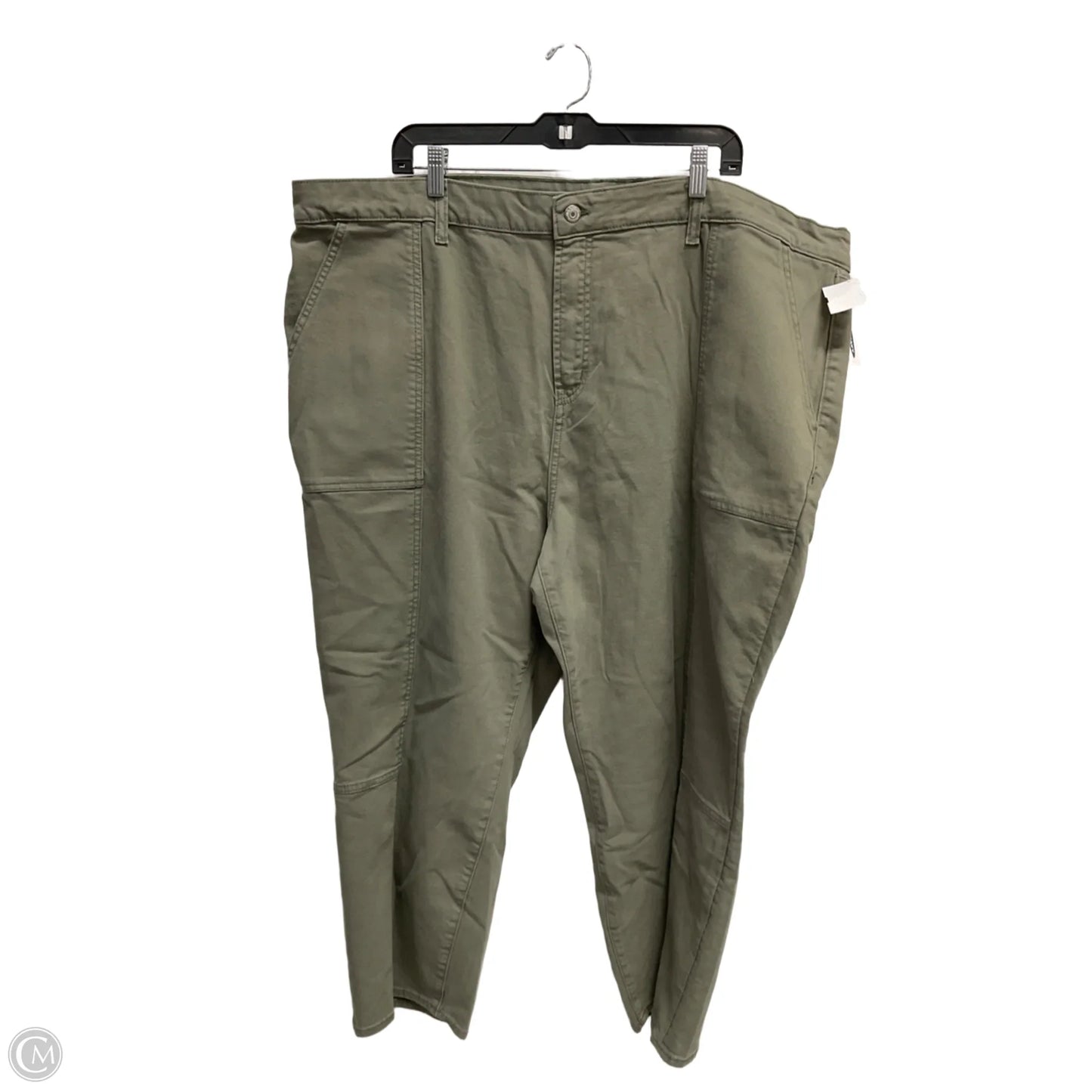 Jeans Straight By Old Navy In Green, Size: 26