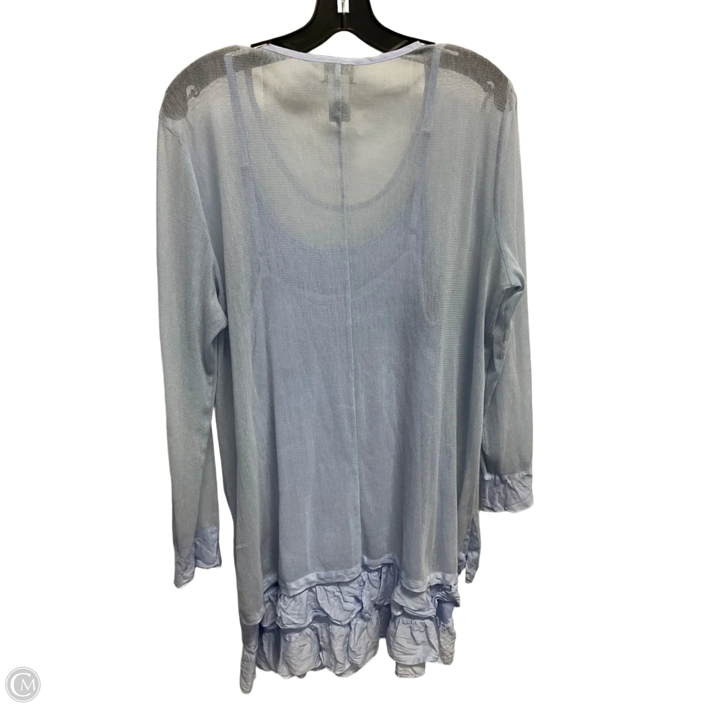 Top Long Sleeve By Soft Surroundings In Blue, Size: L