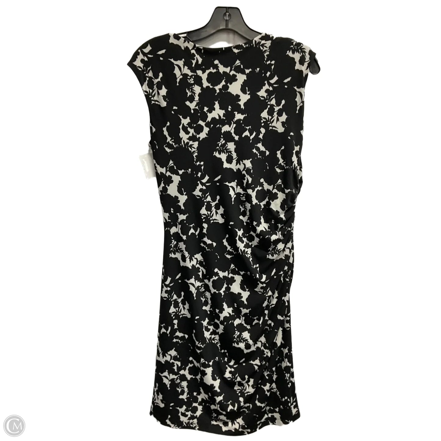 Dress Casual Midi By Coldwater Creek In Black & White, Size: M